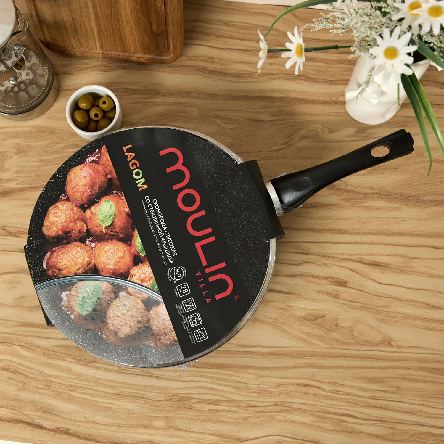 Сковорода Chef collection , 28 см - фото № 4