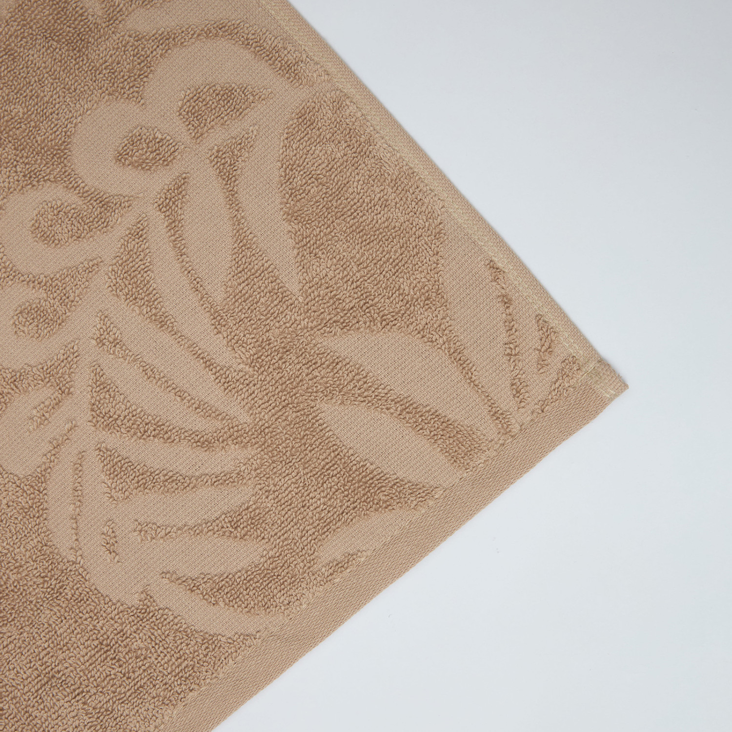 Полотенце махровое Тропико/Tropico, бежевое - фото № 3