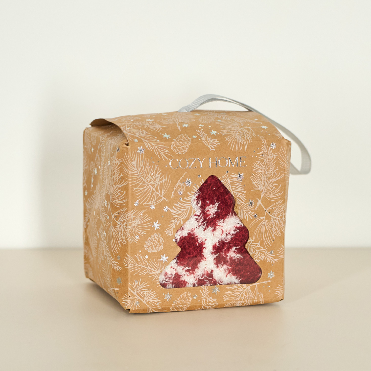 Носки Cozy Home, красные - фото № 2