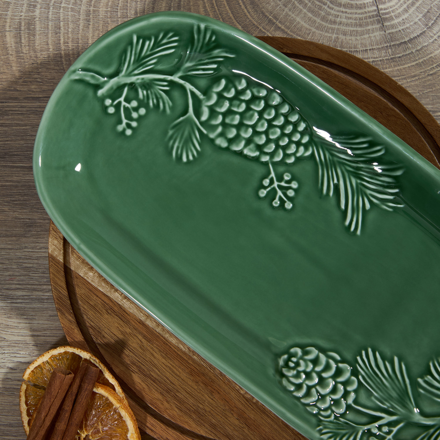 Блюдо Pine Wood - фото № 3