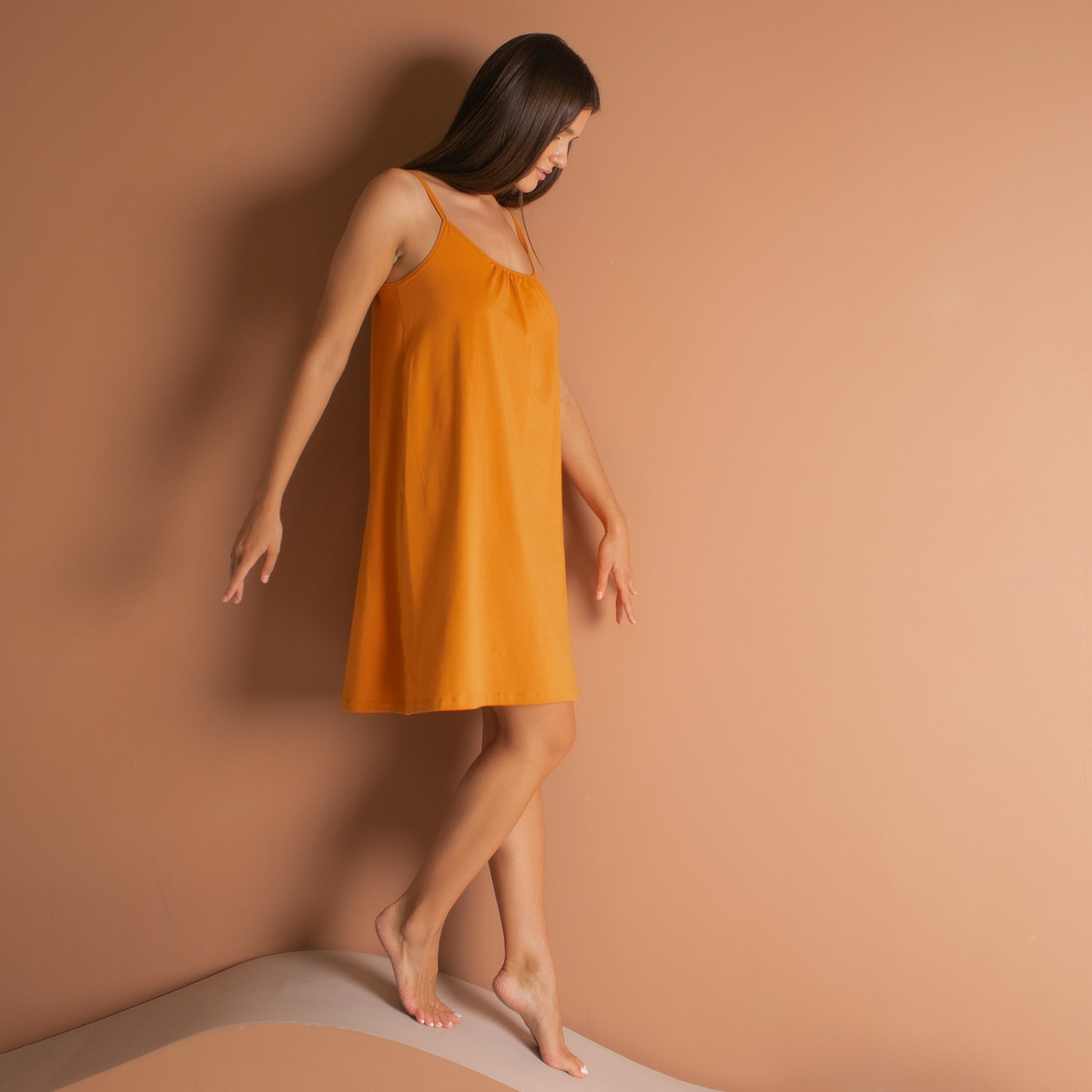 Сорочка Оранжевый/Аrancione - фото № 2