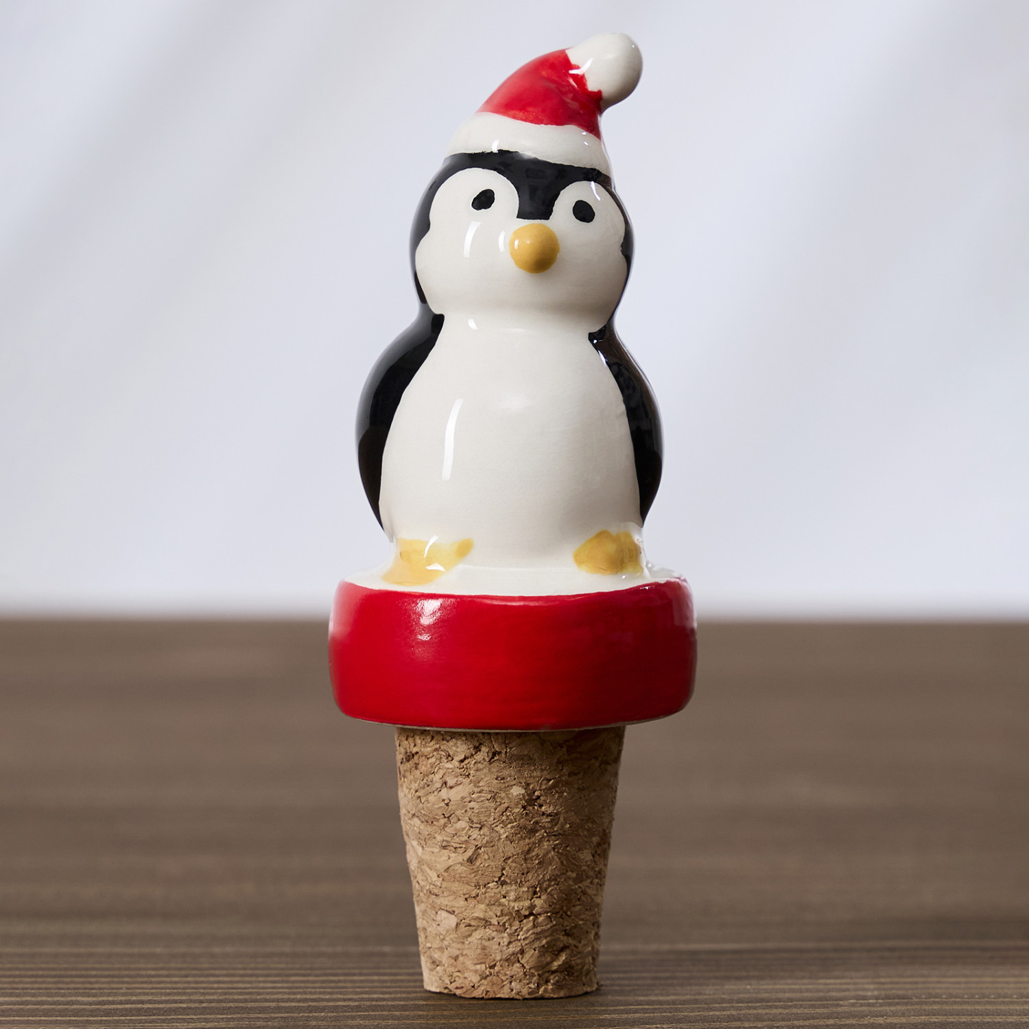 Пробка для вина Christmas jam, пингвин