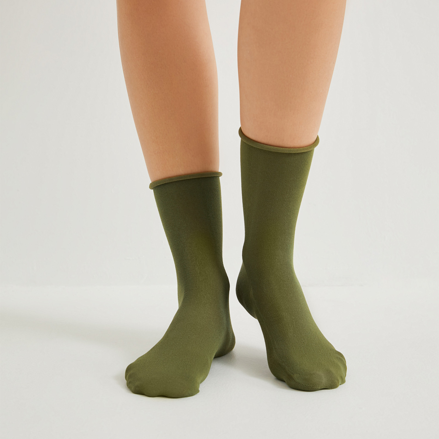 Носки Валенсия, желтые/зеленые - фото № 3