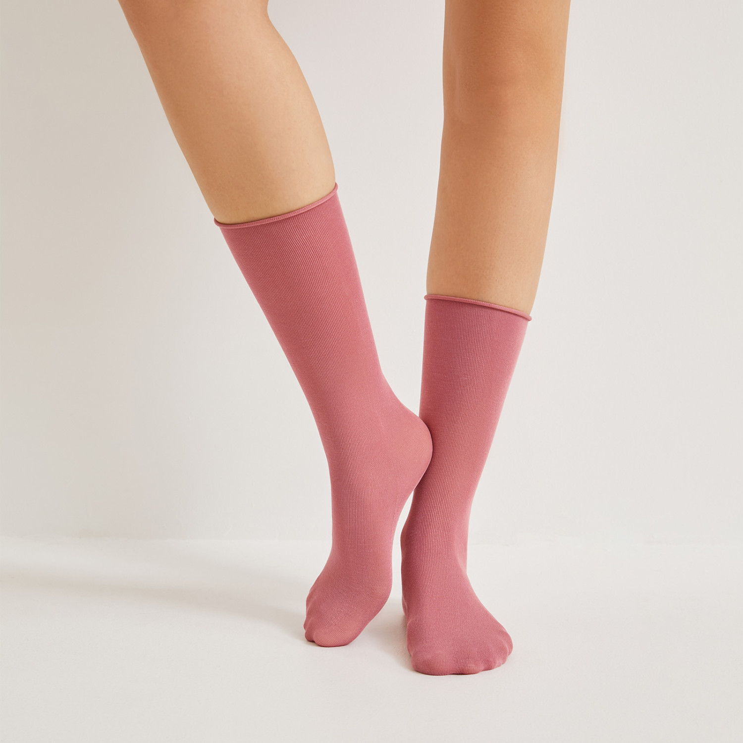 Носки Аванта, синие/розовые - фото № 3