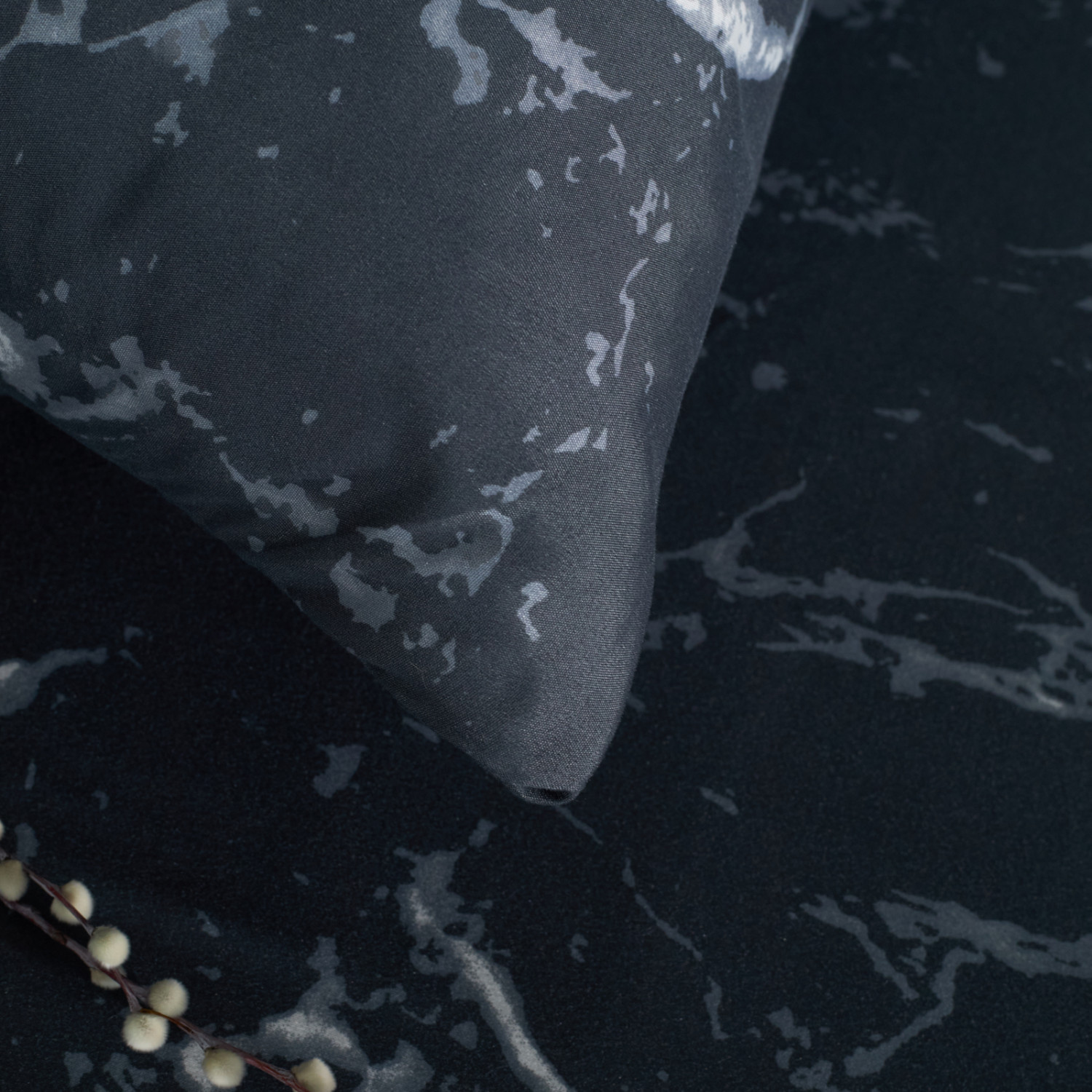 Постельное белье Floox Серый мрамор - фото № 10