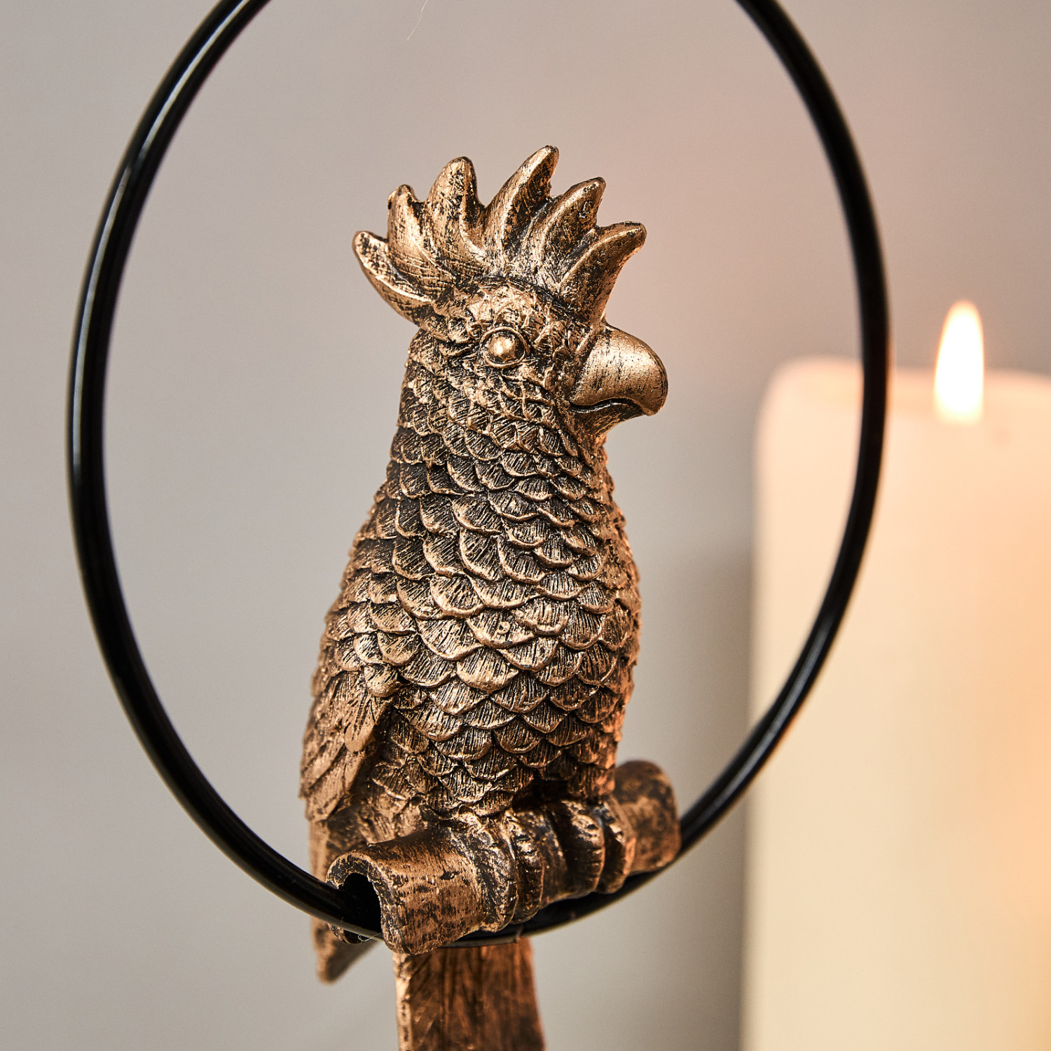 Подвесная декорация Лече/Lecce, золотая - фото № 2