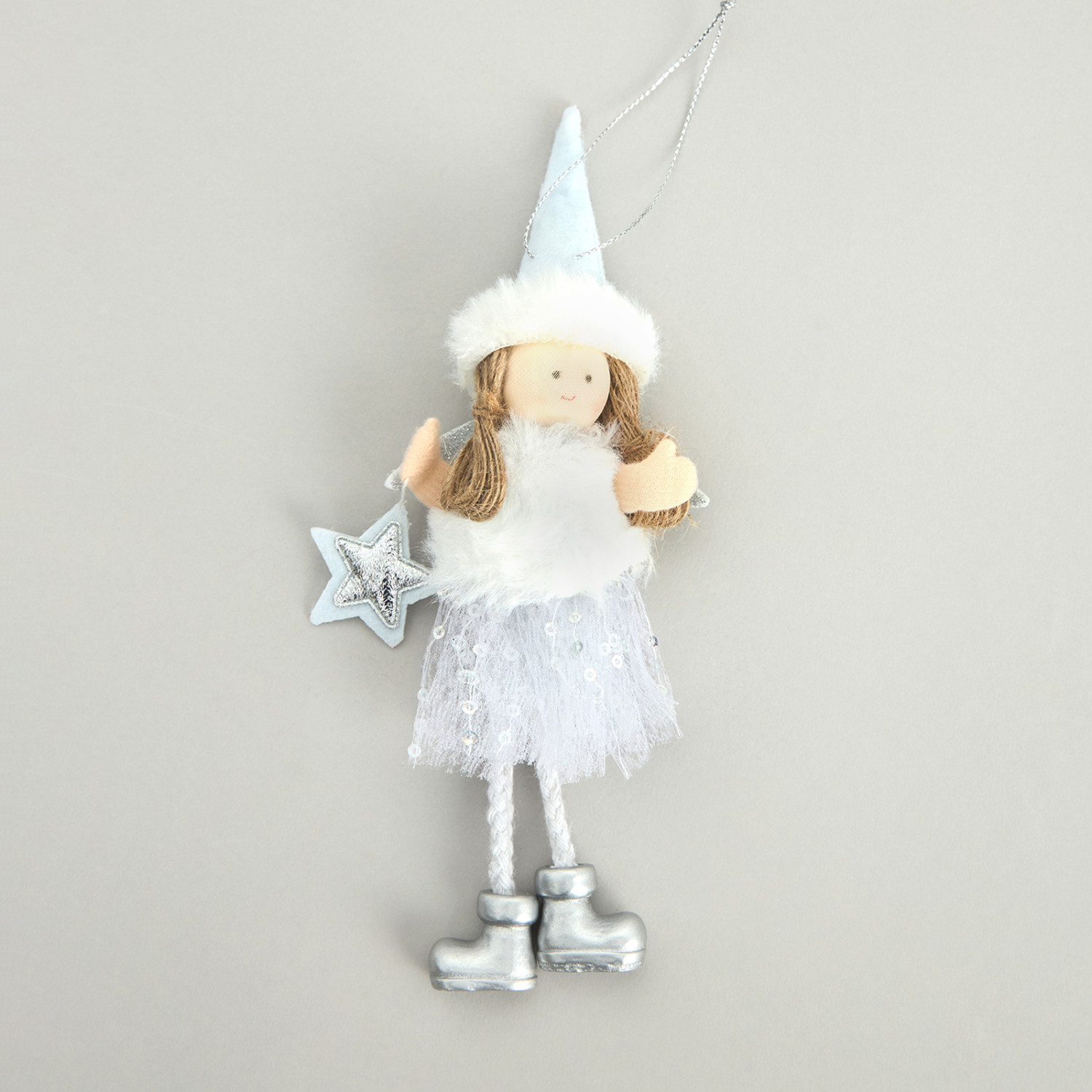 Елочная игрушка Зимняя фея/Winter Fay III - фото № 5