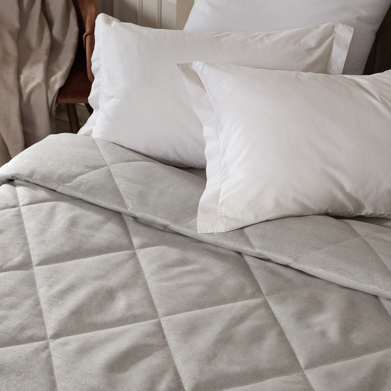 Покрывало Merizzo, серебро - фото № 3