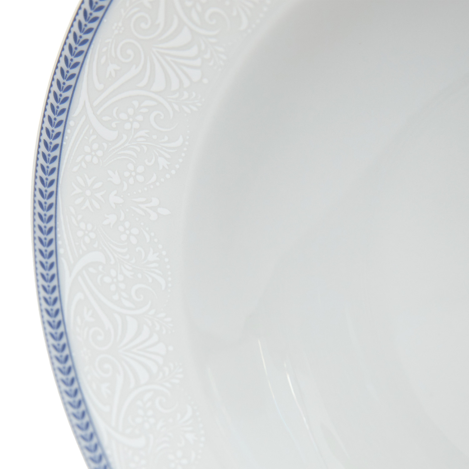 Тарелка глубокая Classic blue - фото № 6