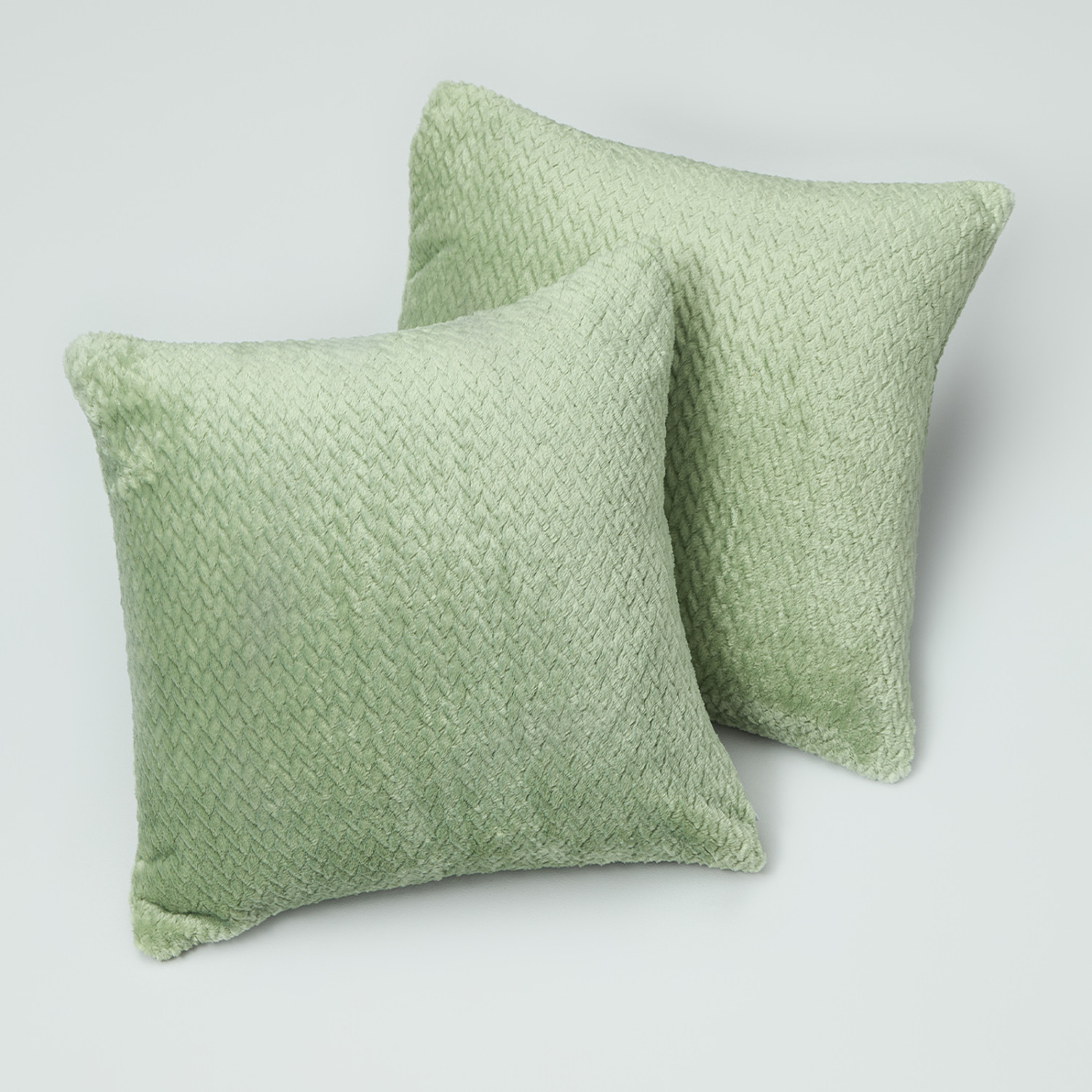 Наволочка декоративная Ennio, зеленая - фото № 5