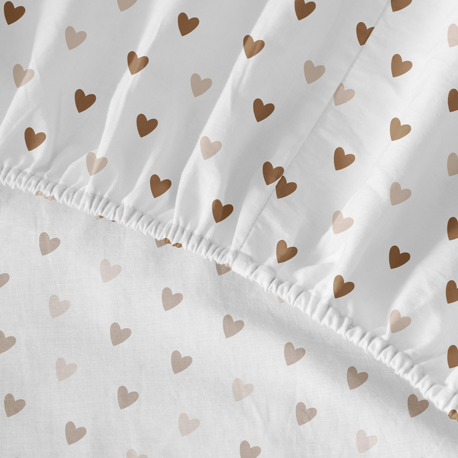 Простыня на резинке Amore mio brown - фото № 3