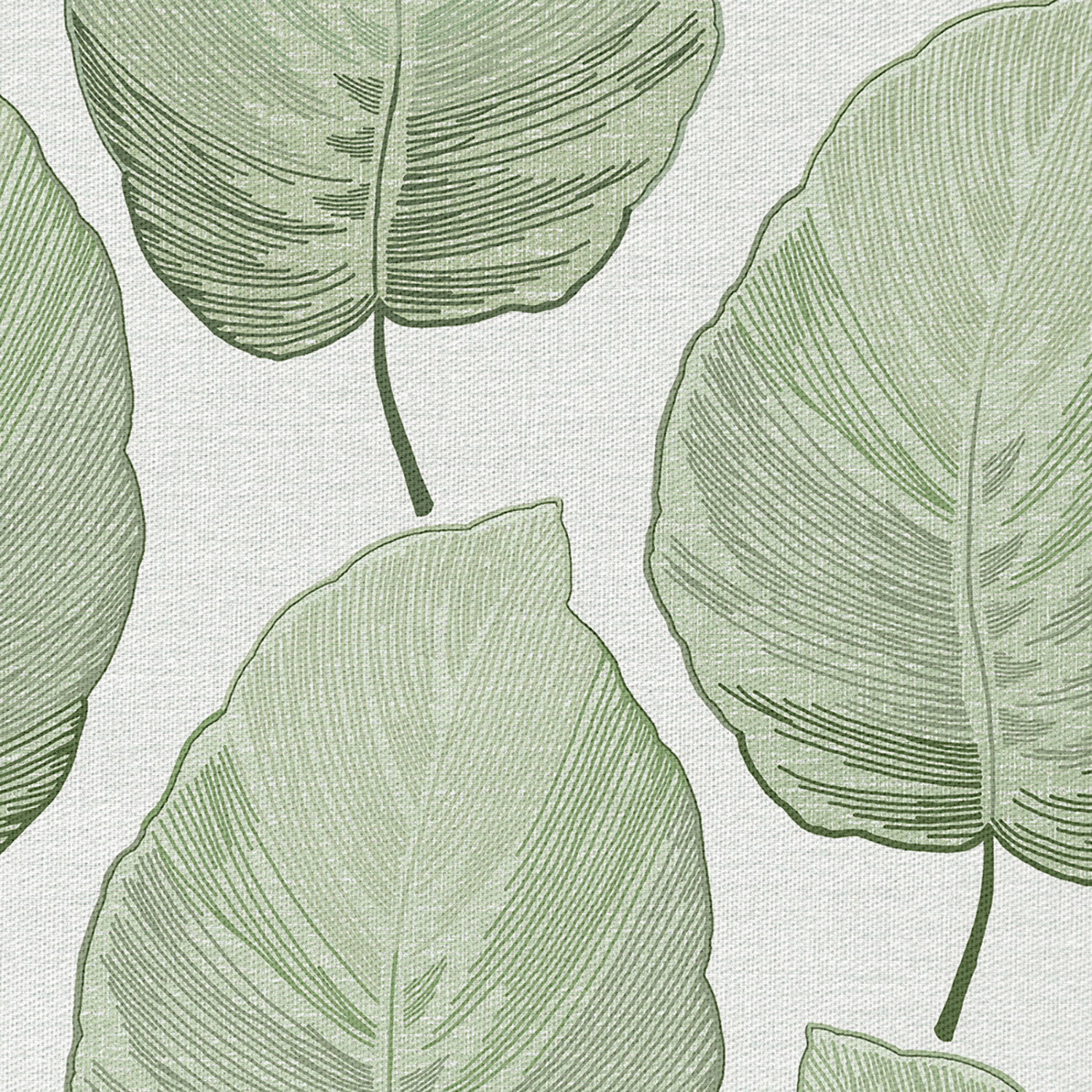 Пододеяльник Модико (зеленые листья) - фото № 2