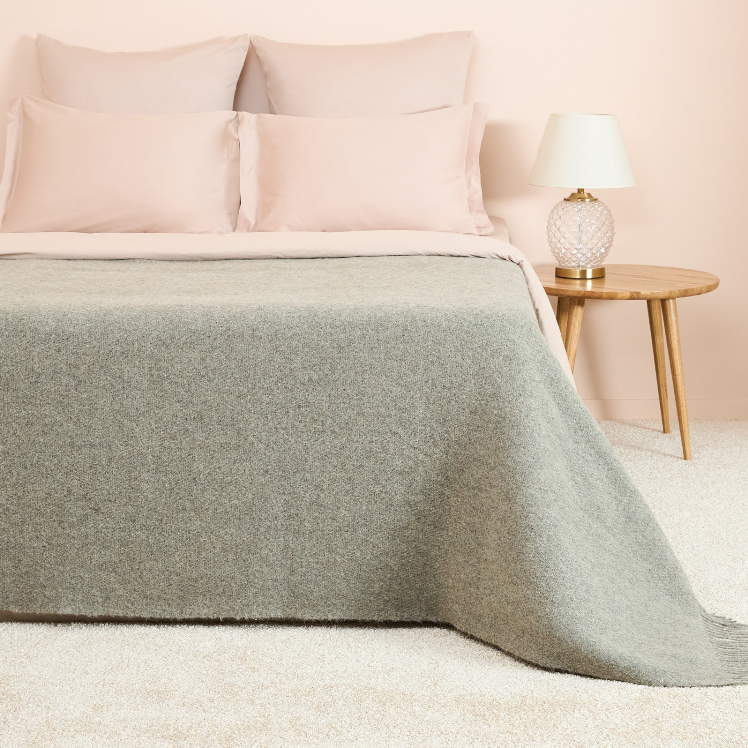 Плед Semplice, серый - фото № 2