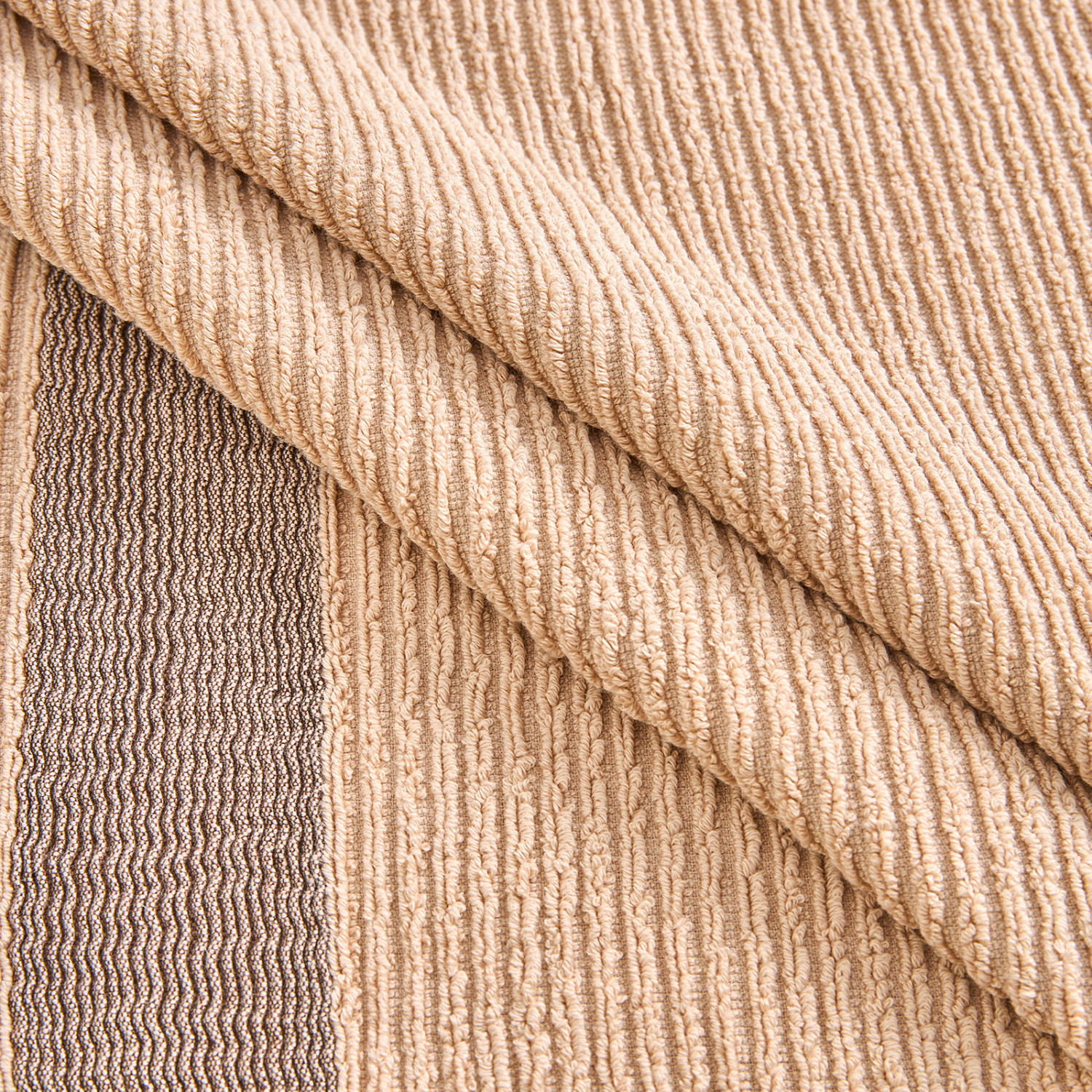 Полотенце махровое Монталто/Montalto, бежевое - фото № 7