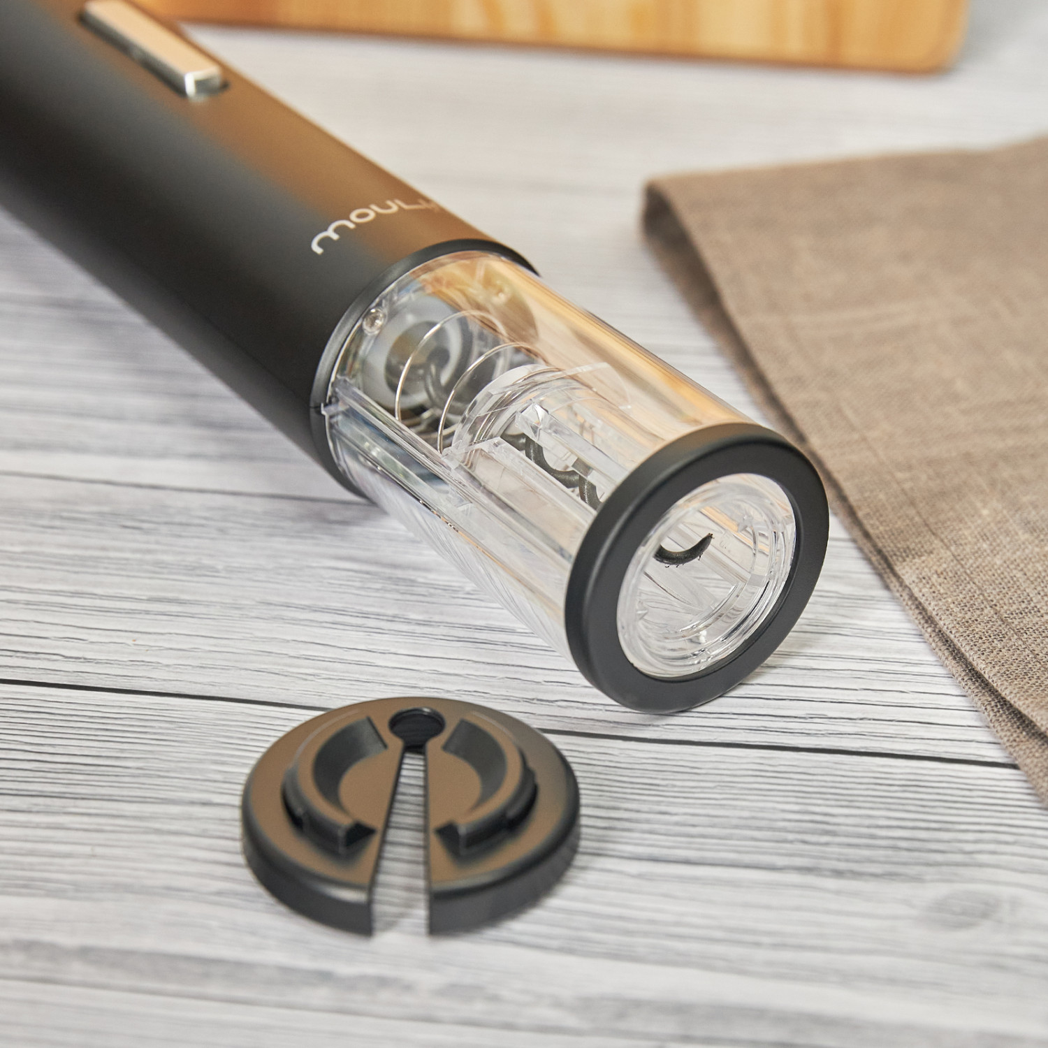 Штопор электрический Noble black - фото № 3