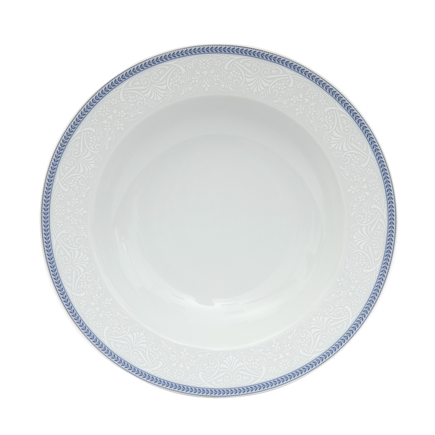 Тарелка глубокая Classic blue - фото № 5