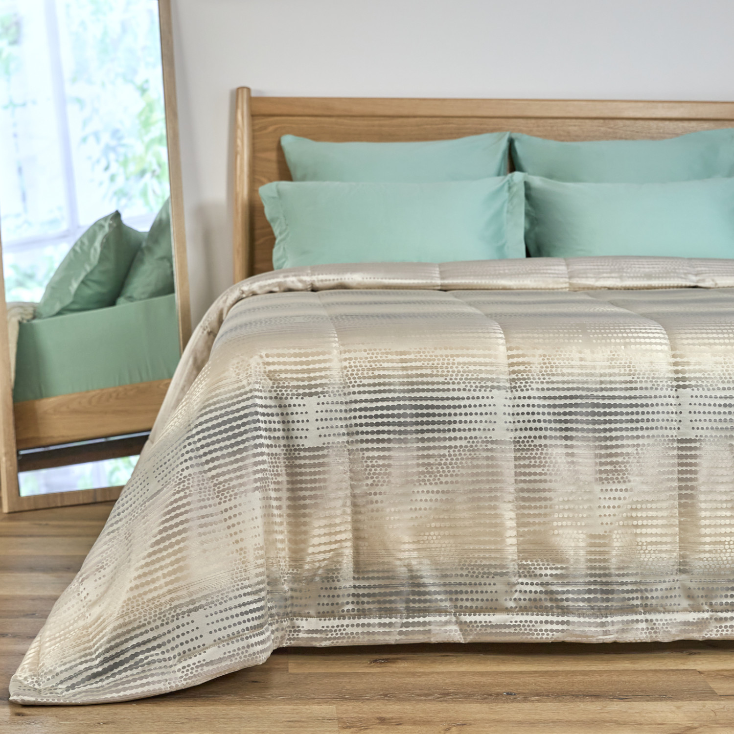 Покрывало Onde, бежевое - фото № 2