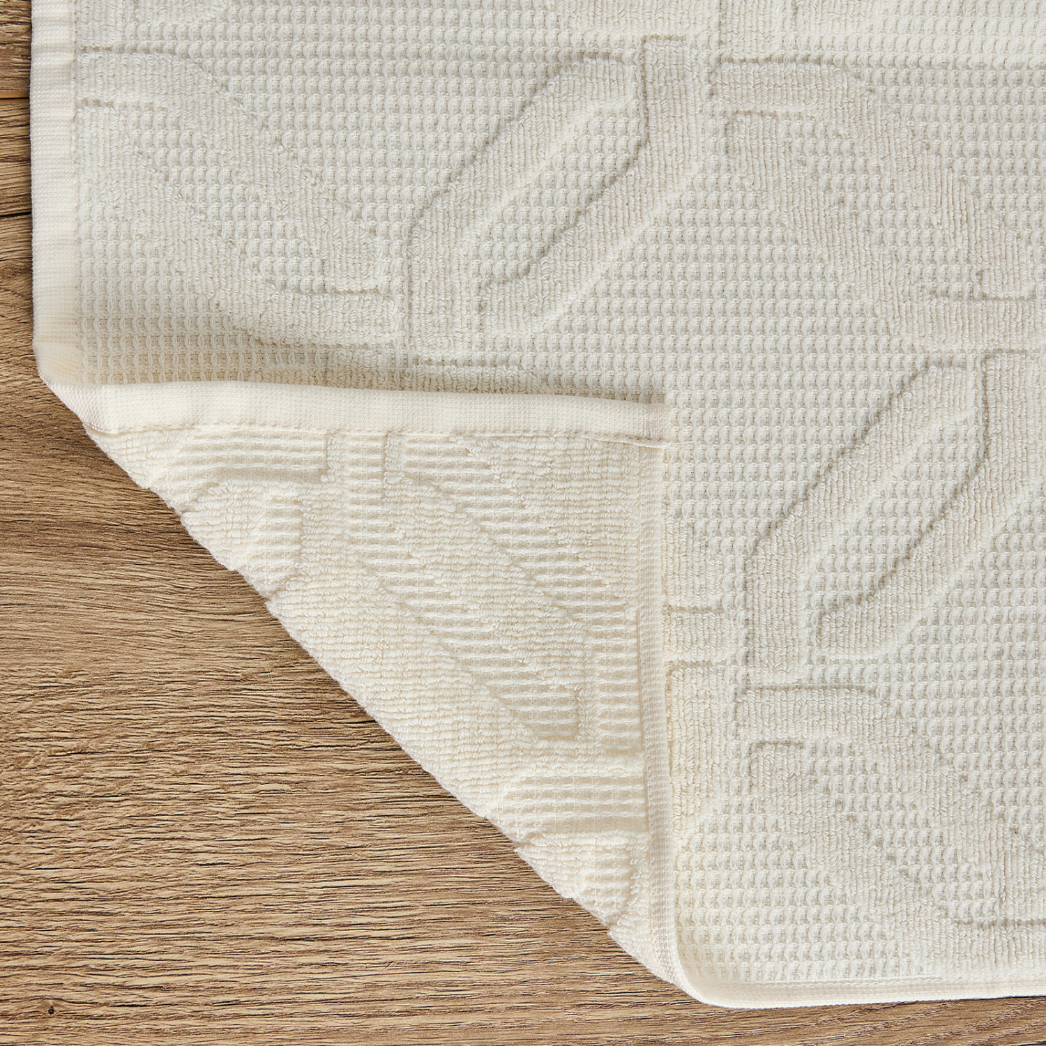 Полотенце махровое Daniela, молочное - фото № 5