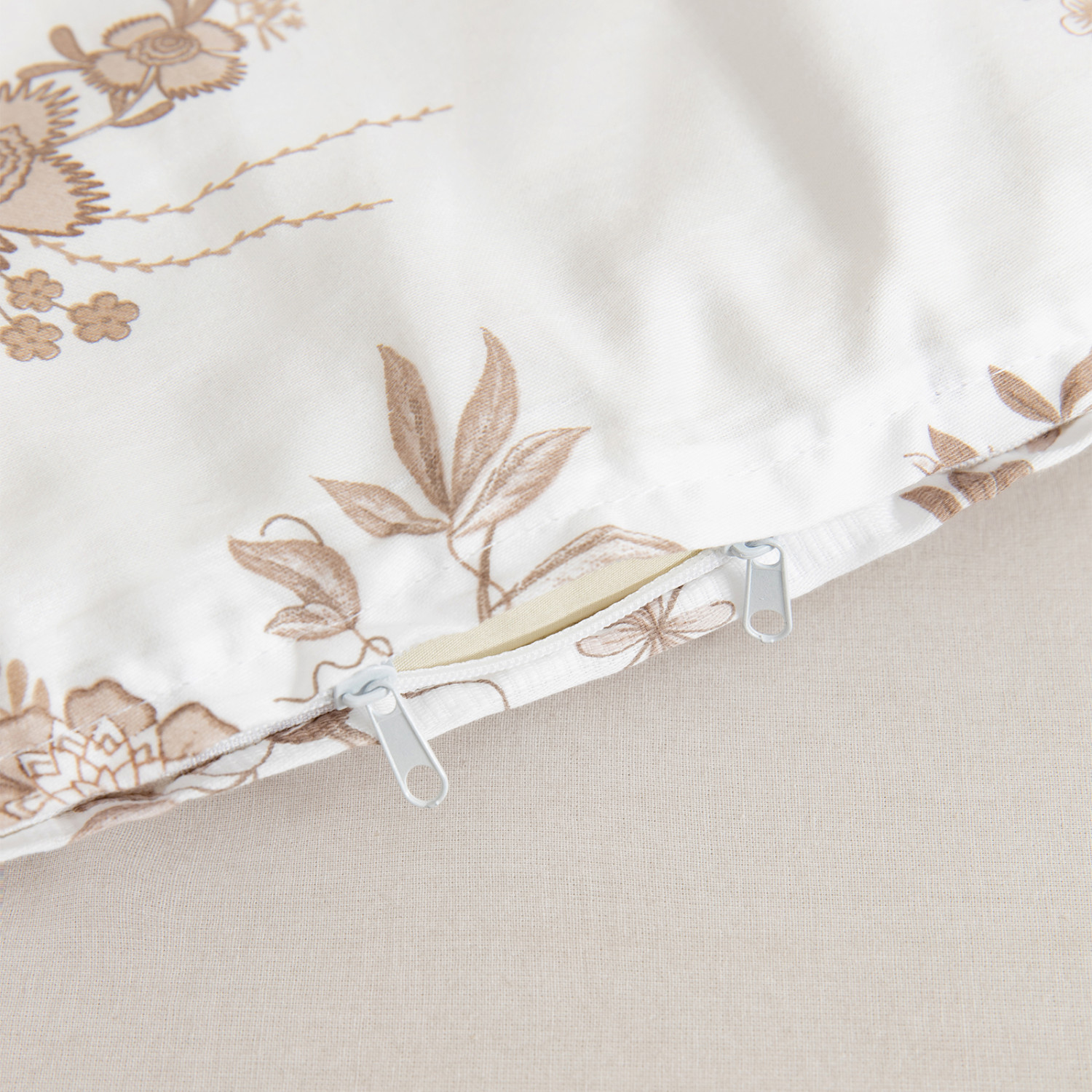 Пододеяльник Сибилла (коричневый) - фото № 4