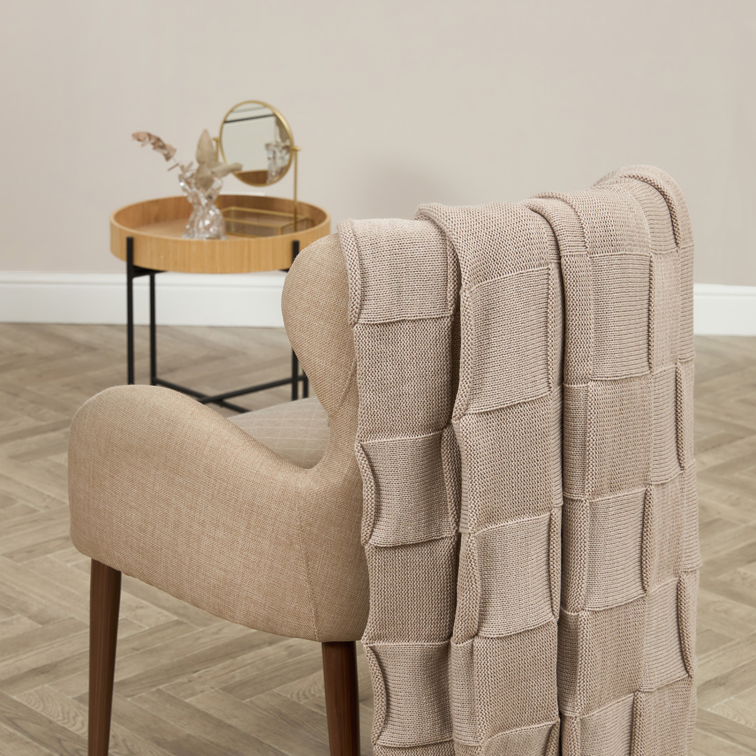 Плед Ambra, бежевый