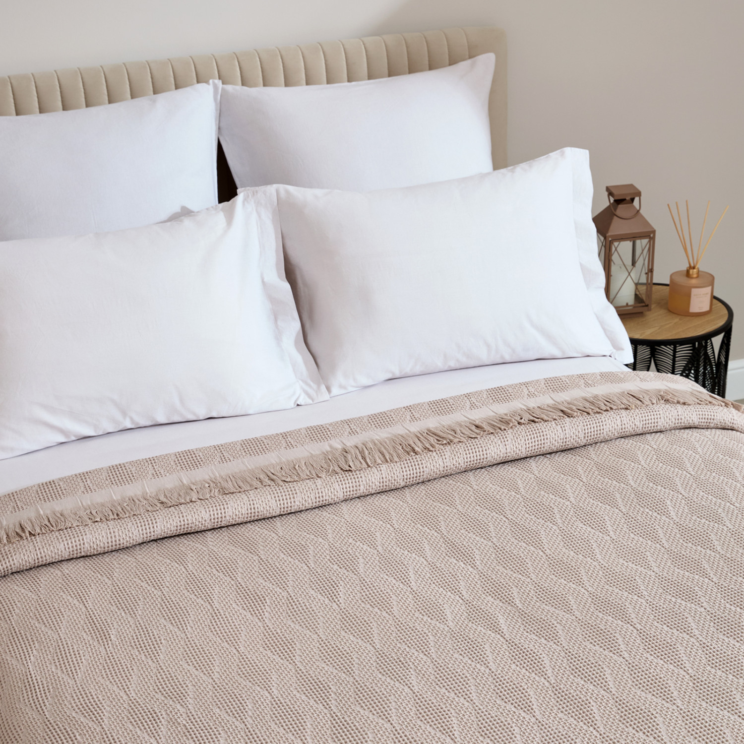 Покрывало Cialda, бежевое - фото № 3