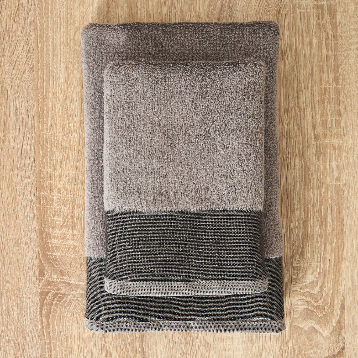 Полотенце махровое Джорджо/Giorgio, серое - фото № 4