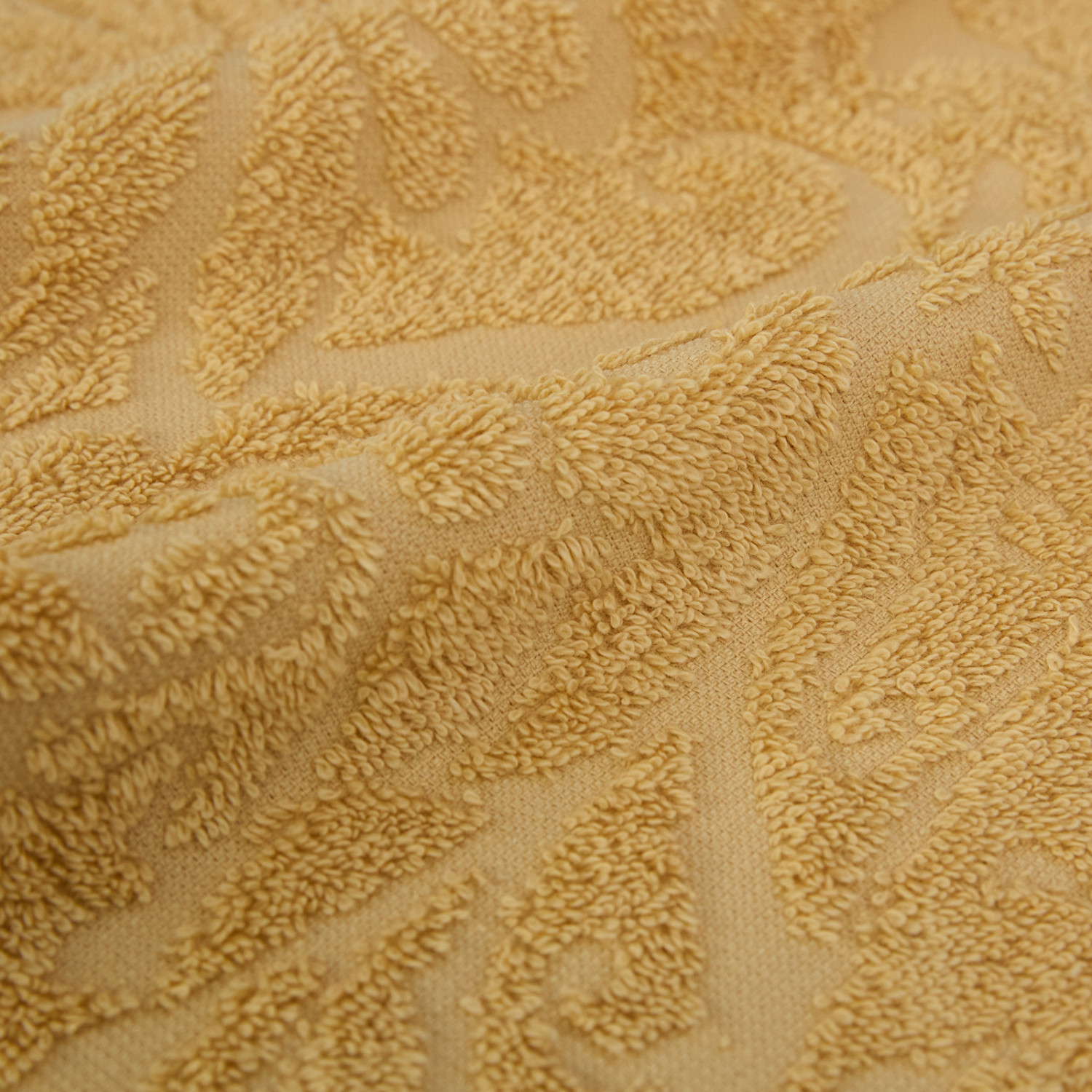 Полотенце махровое Colebria, желтое - фото № 5