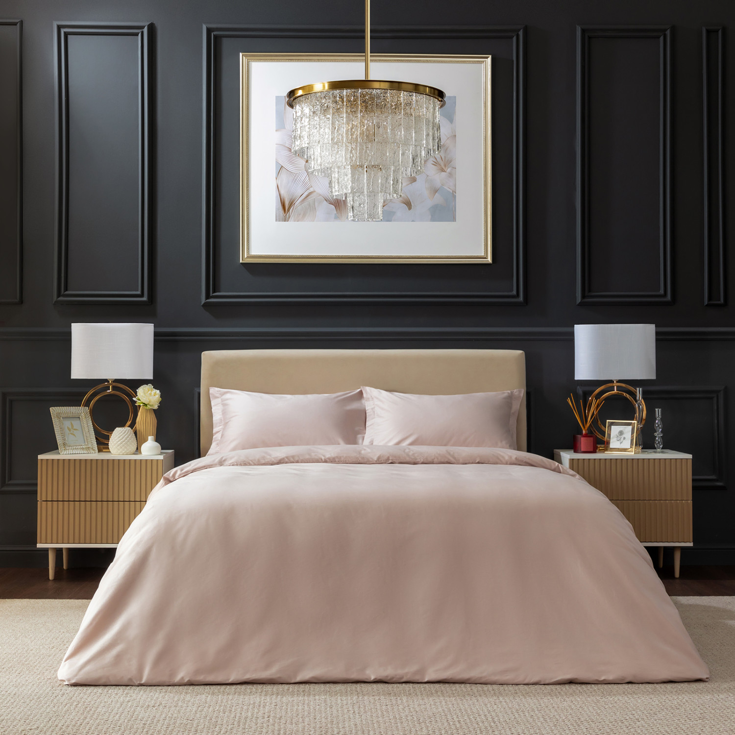 Постельное белье Кристальный беж/Crystal beige I - фото № 3