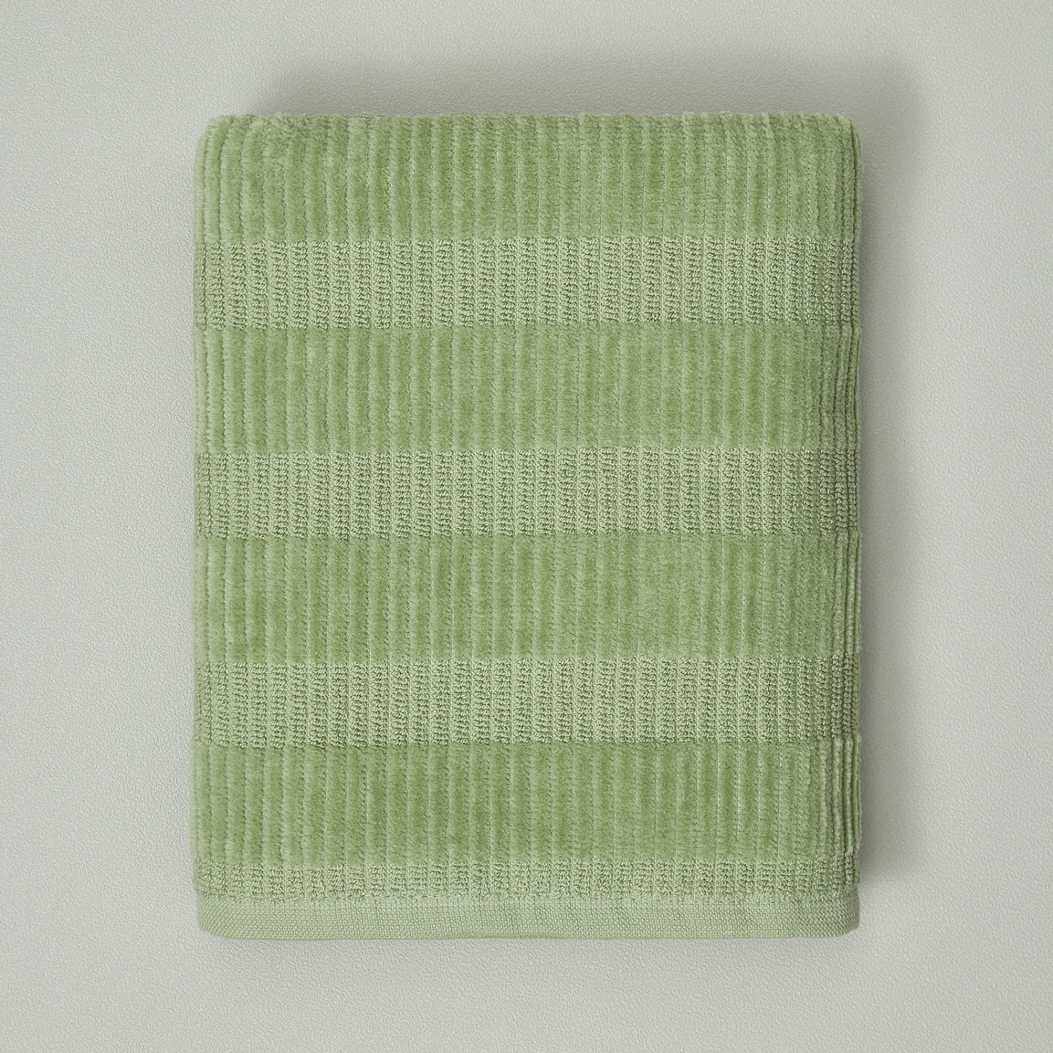 Полотенце махровое Флавио/Flavio, олива