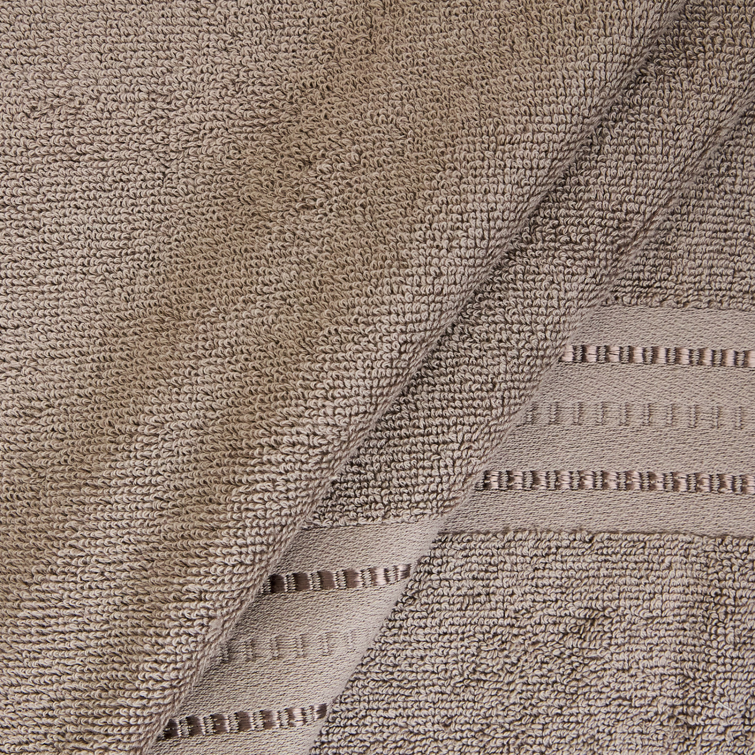 Полотенце махровое Basena, дымчатое - фото № 5