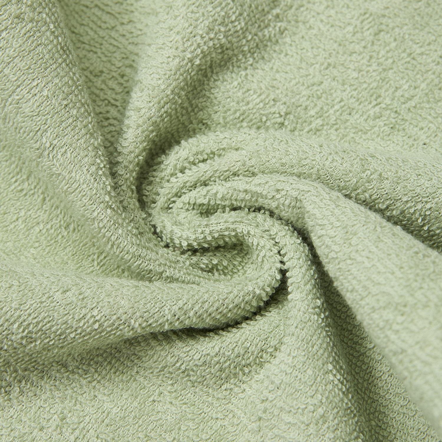 Комплект махровых салфеток Джино/Gino, зеленый - фото № 4