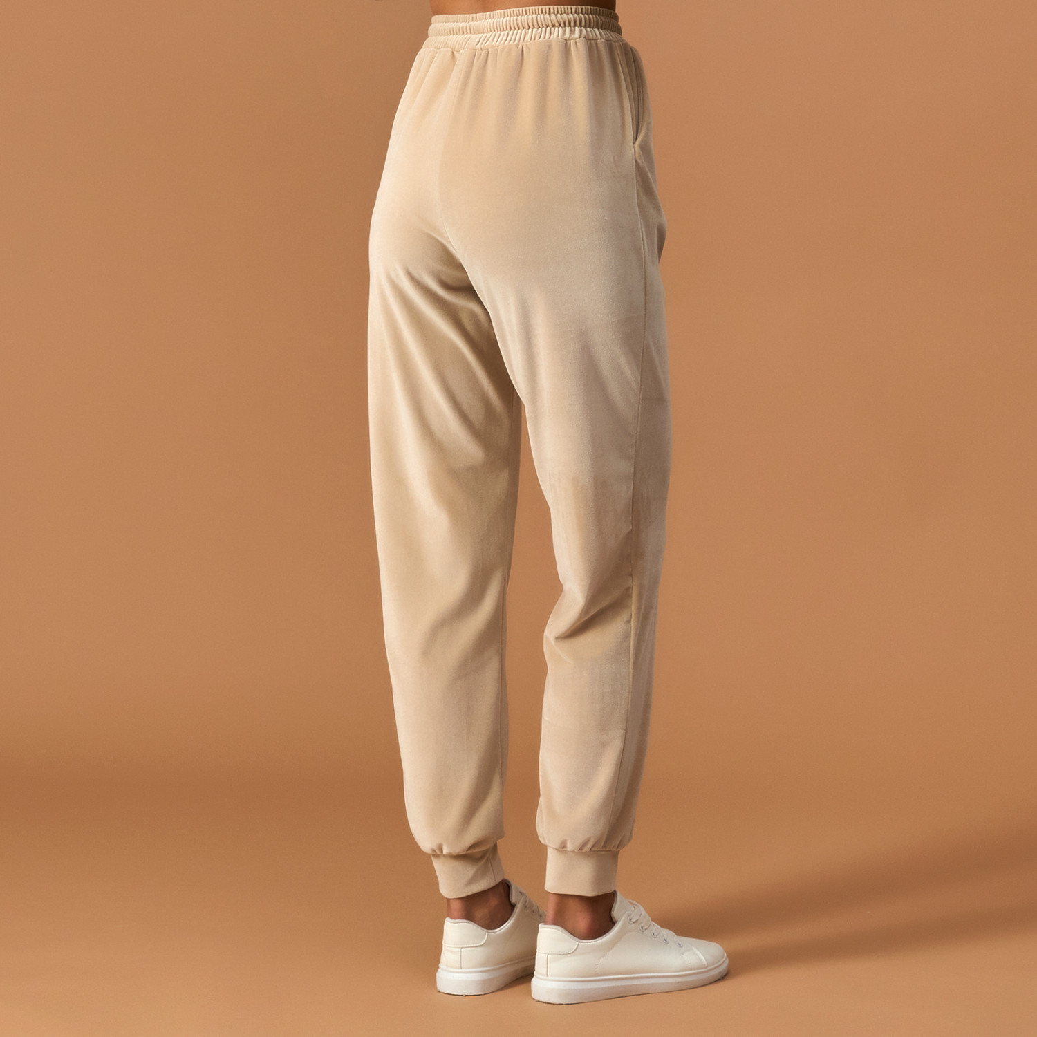 Комплект Velours, бежевый - фото № 7