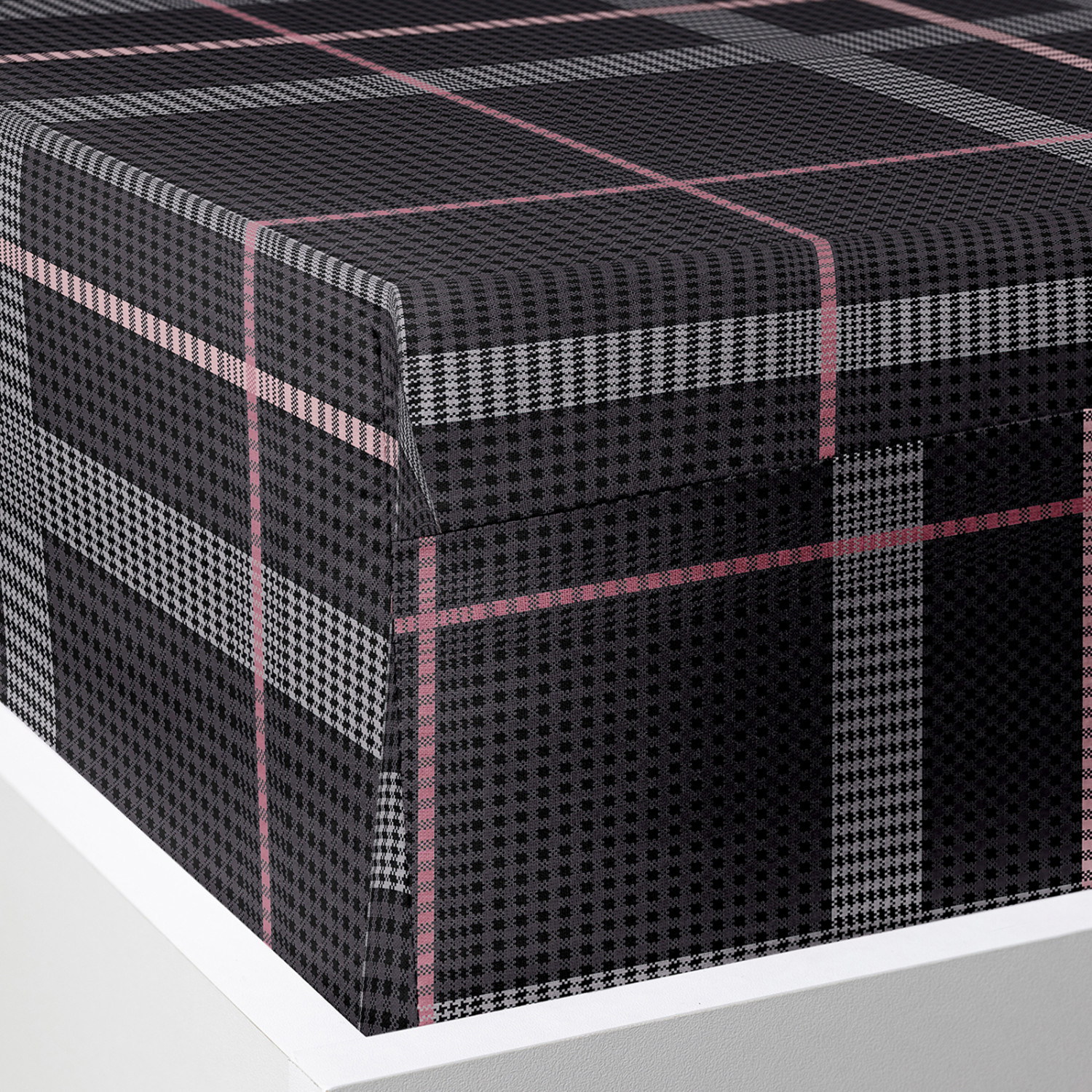 Простыня на резинке Бонмарито, серая I