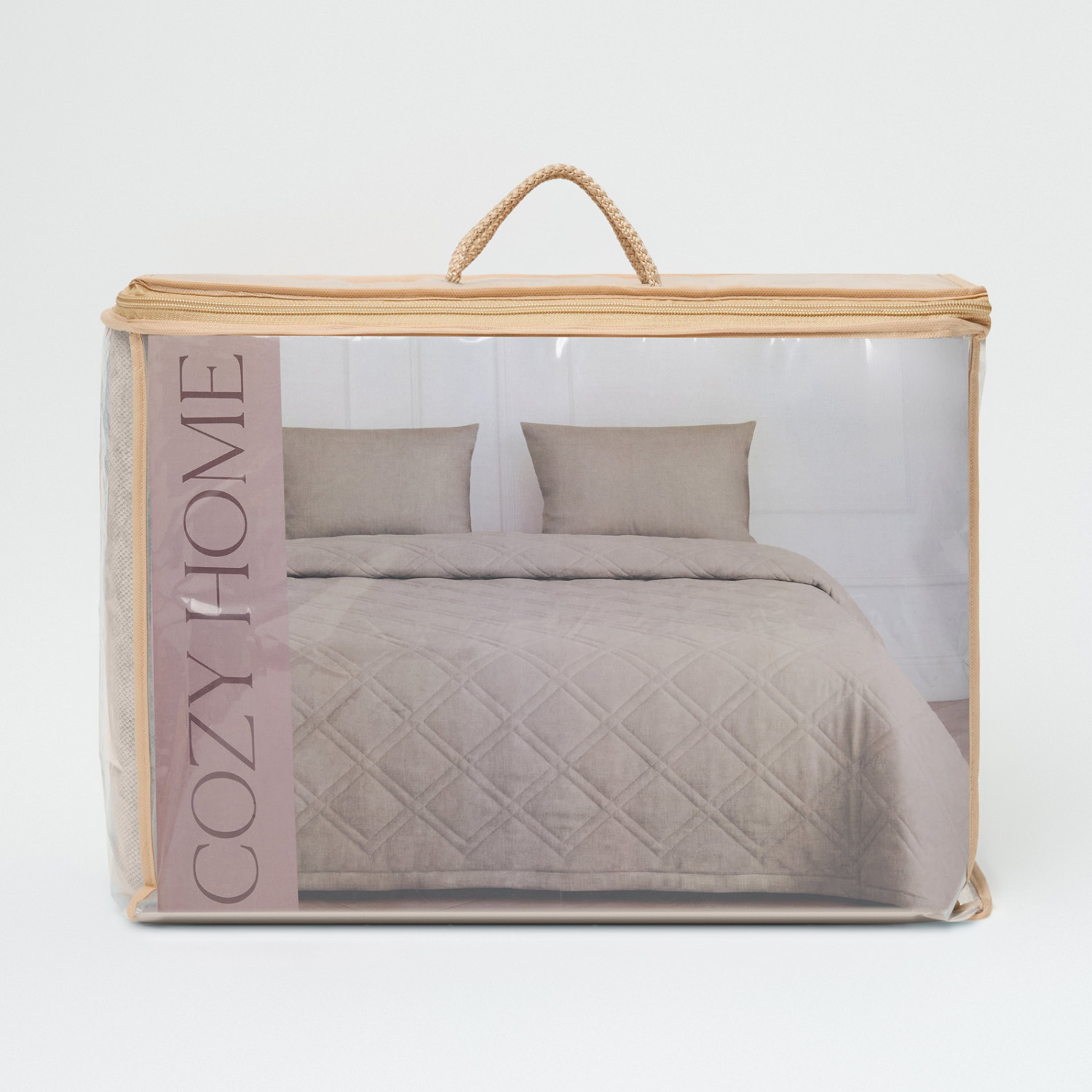 Покрывало Римская/Romana, какао - фото № 10