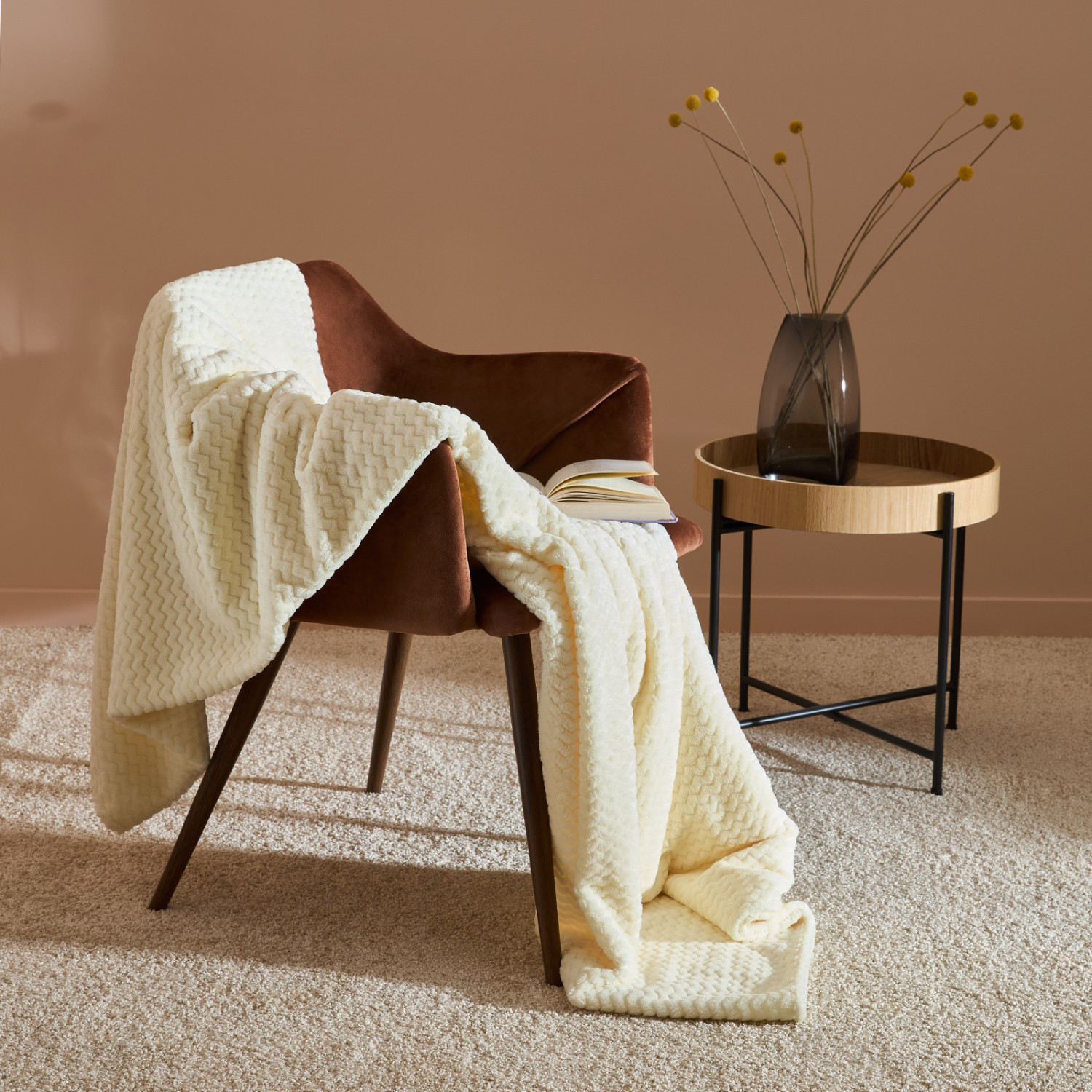 Плед Delizioso, желтый - фото № 2