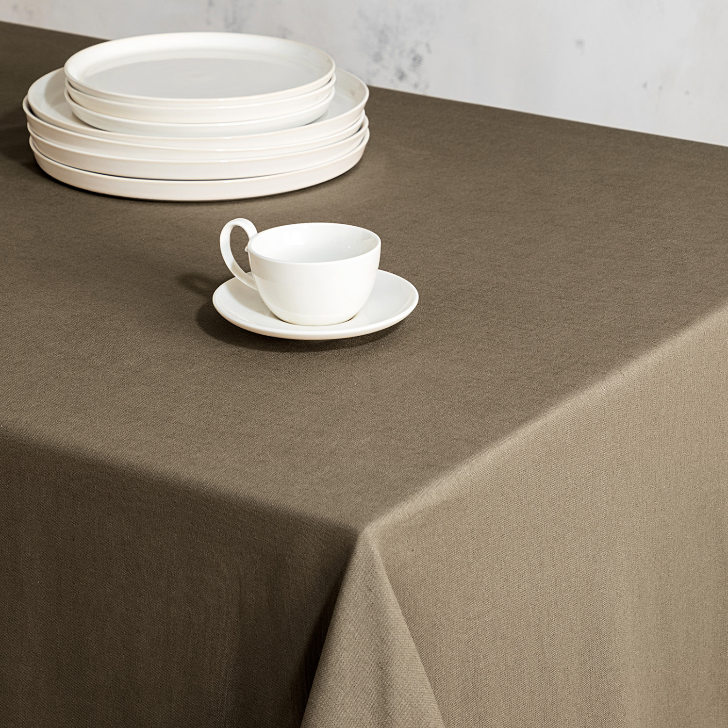 Скатерть ЭКО/ECO, мох - фото № 4