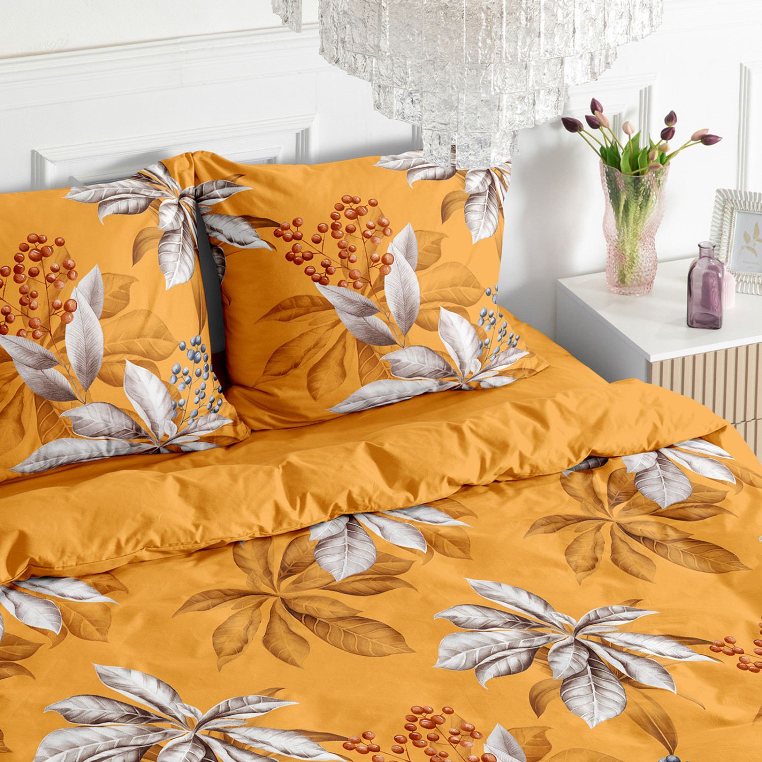 Постельное белье Schefflera перкаль - фото № 3