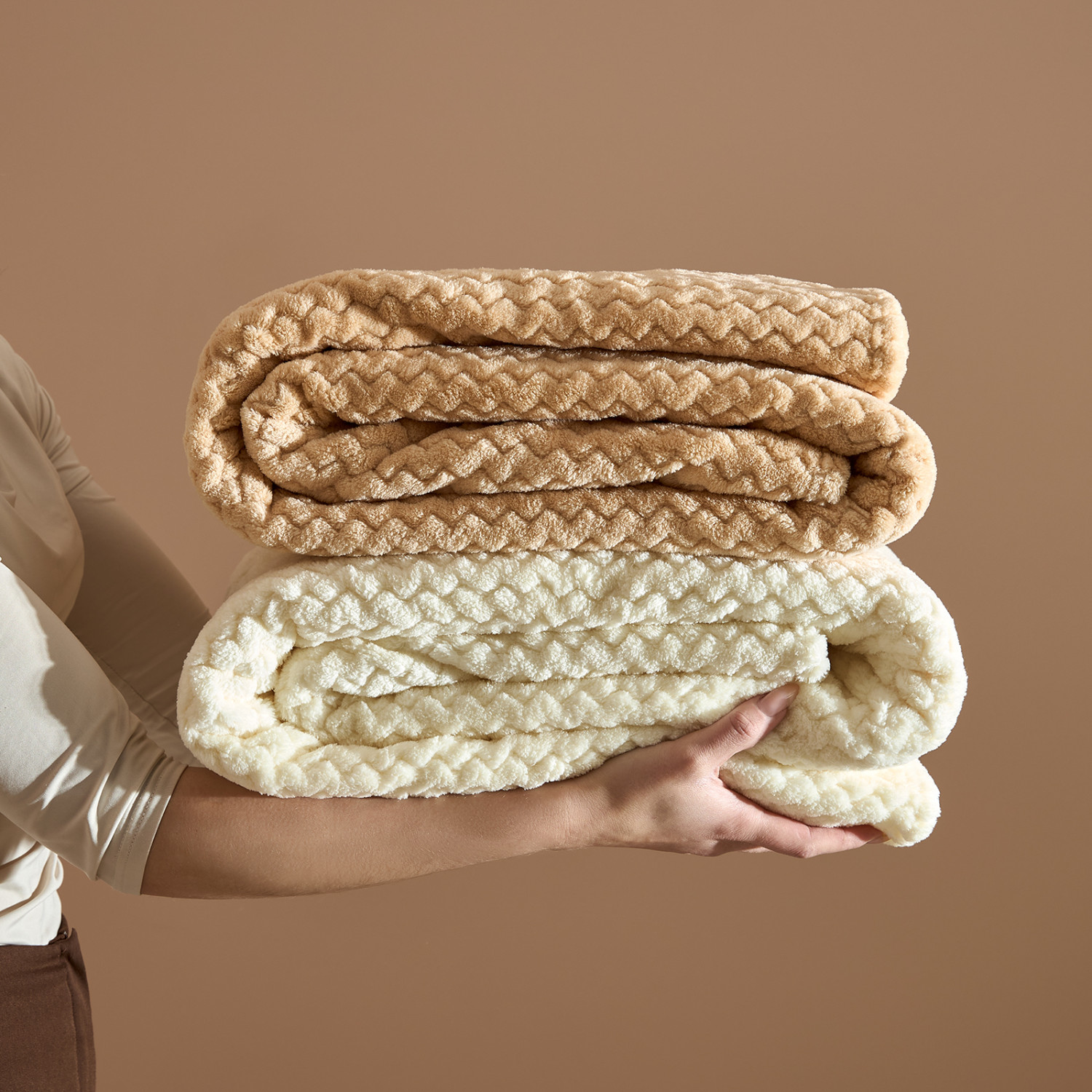 Плед Delizioso, желтый - фото № 11