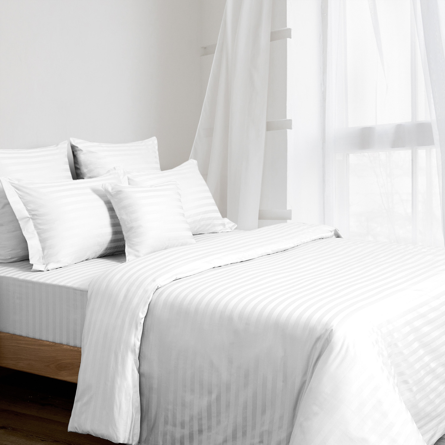 Пододеяльник Белый 40961 - фото № 3