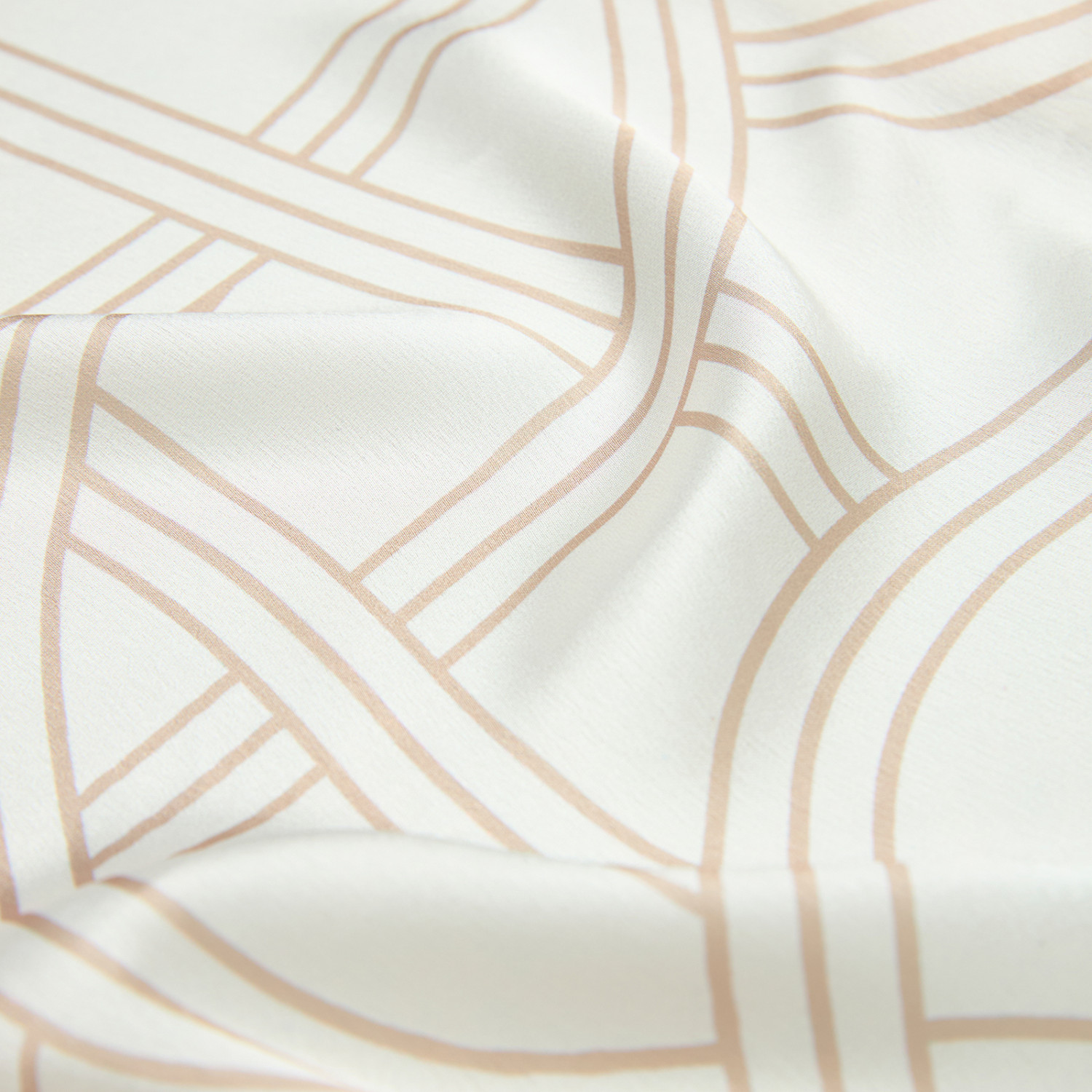 Платок шейный Божественный/Divina, бежевый II - фото № 12