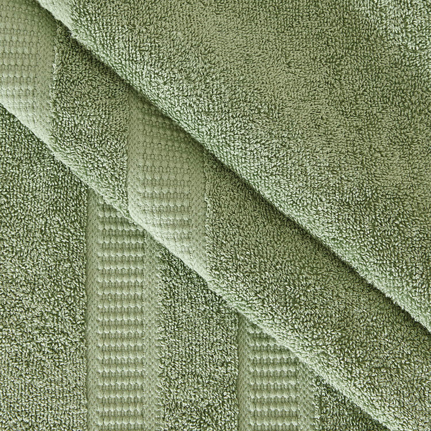 Полотенце махровое Bettino, зеленое - фото № 6