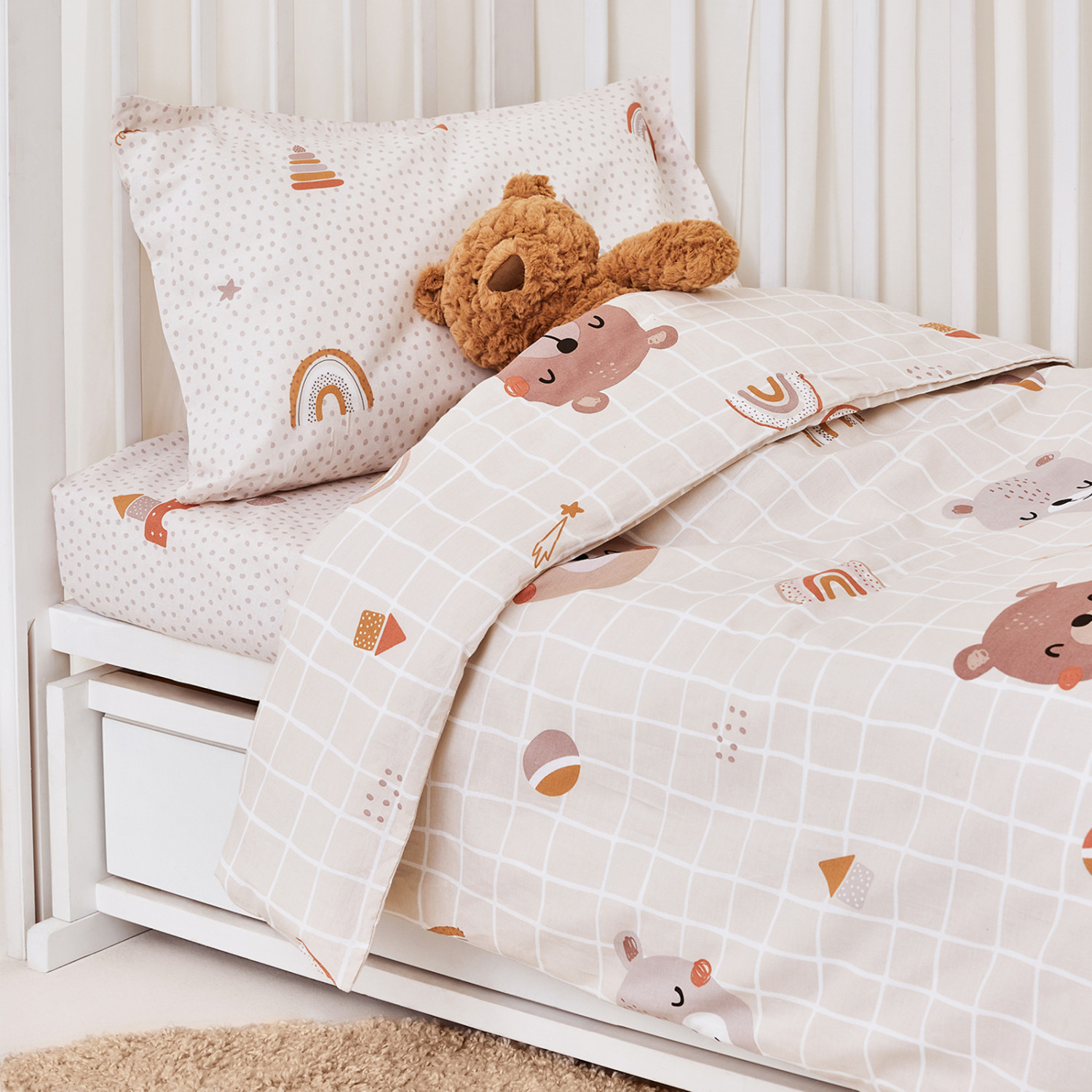 Постельное белье детское Little bears - фото № 4