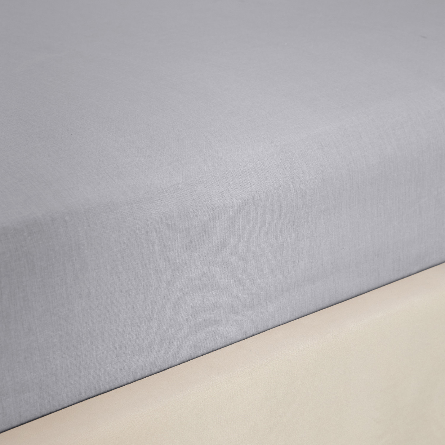 Простыня на резинке Серый рассвет/Gray dawn - фото № 3