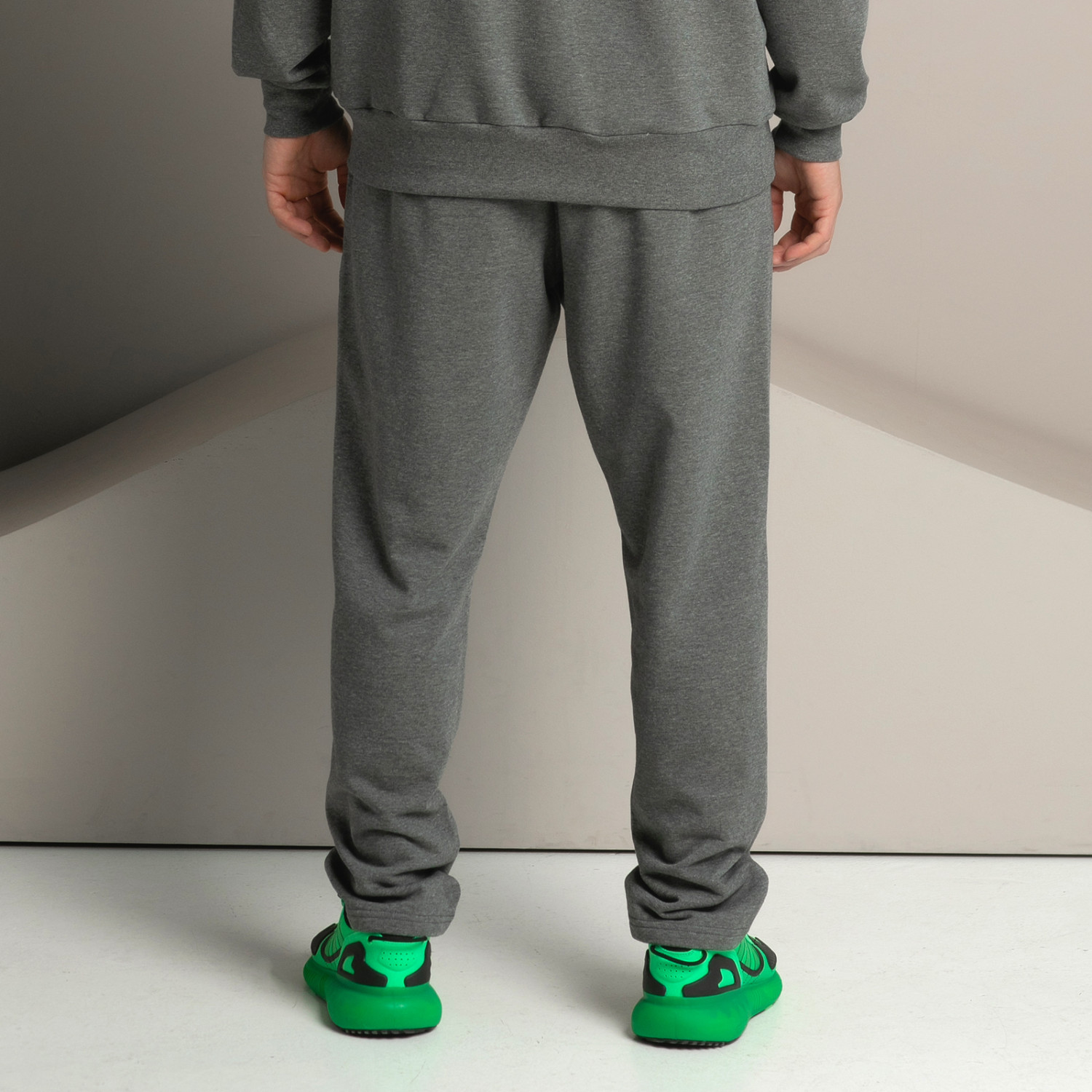 Брюки Massimo men, серые прямые - фото № 2