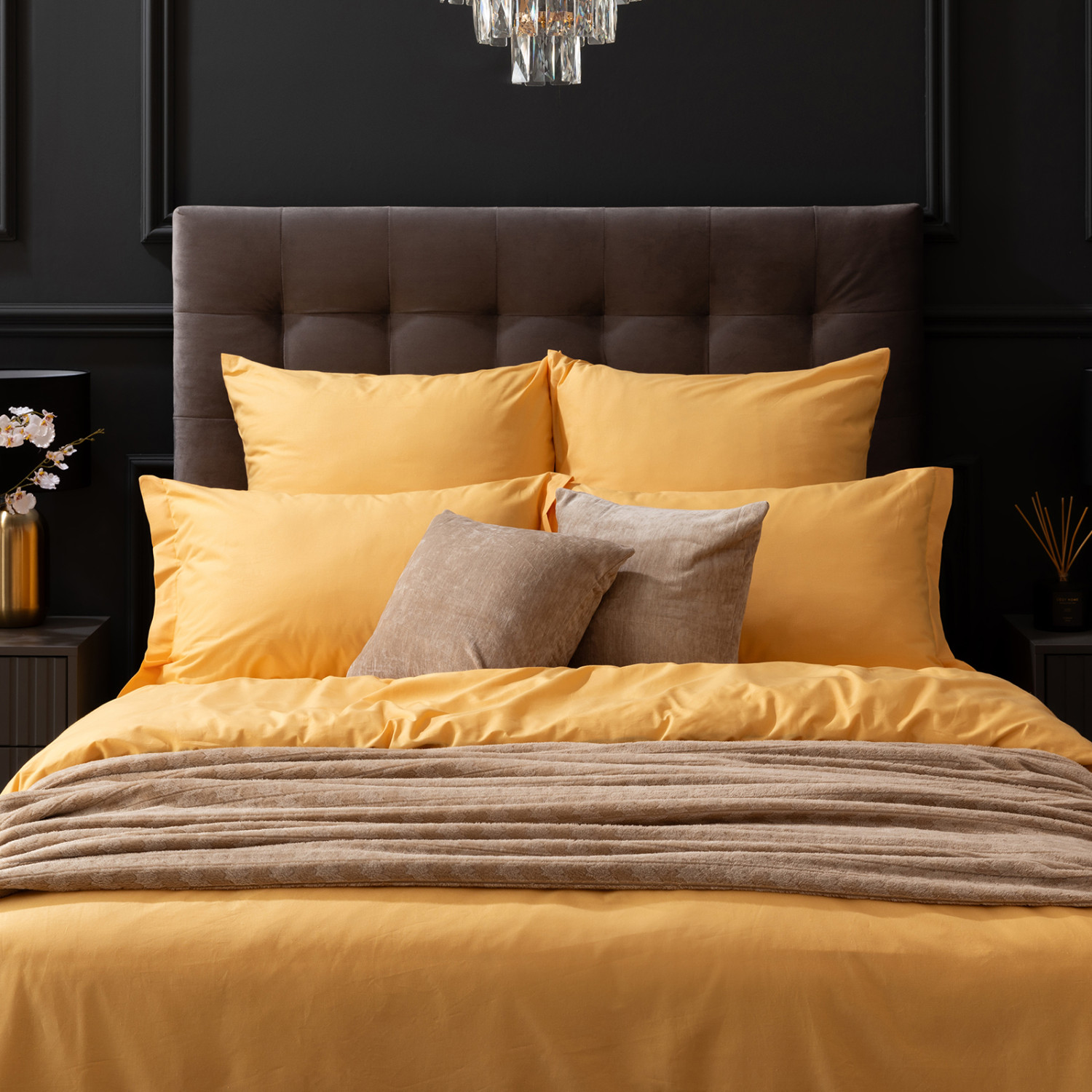 Постельное белье Летний желтый/Summer yellow - фото № 12