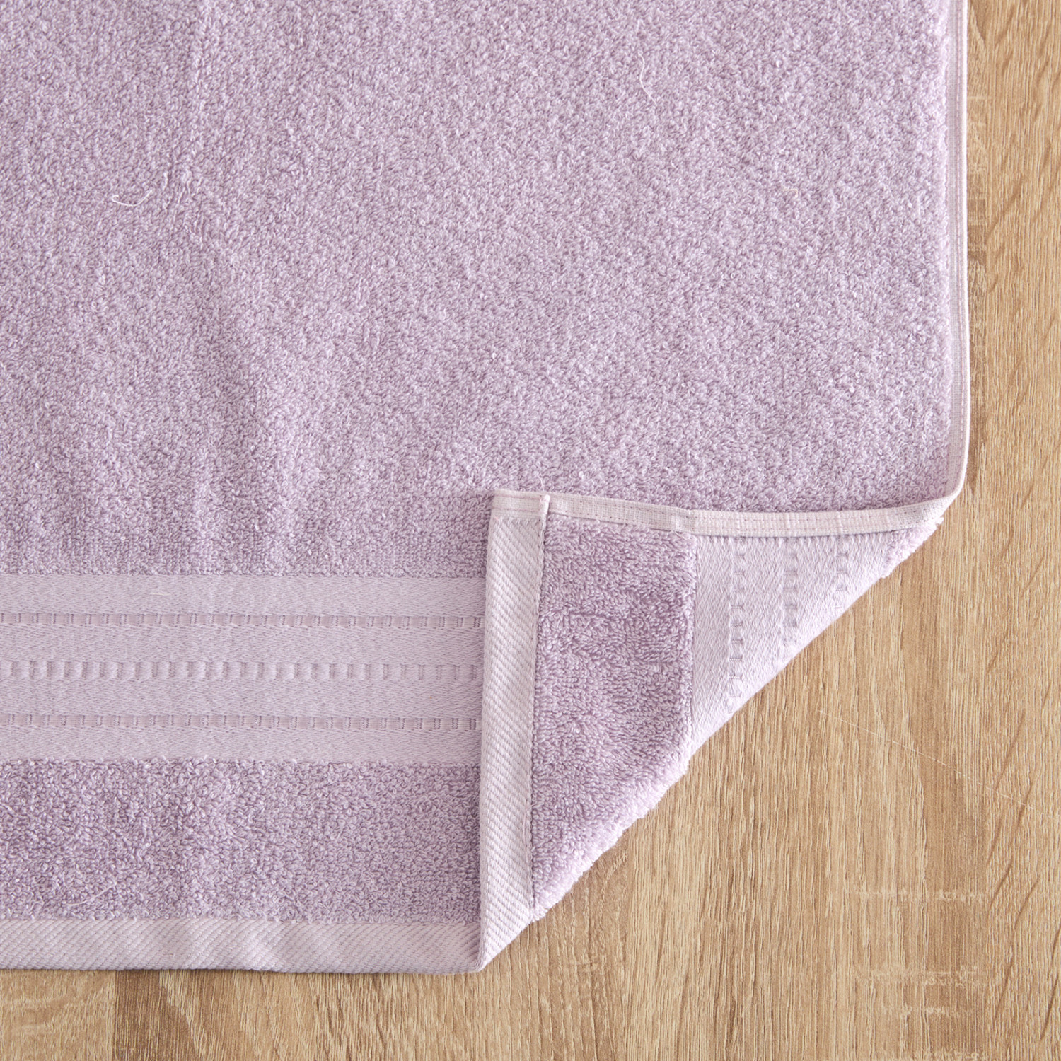 Полотенце махровое Basena, фиалка - фото № 6