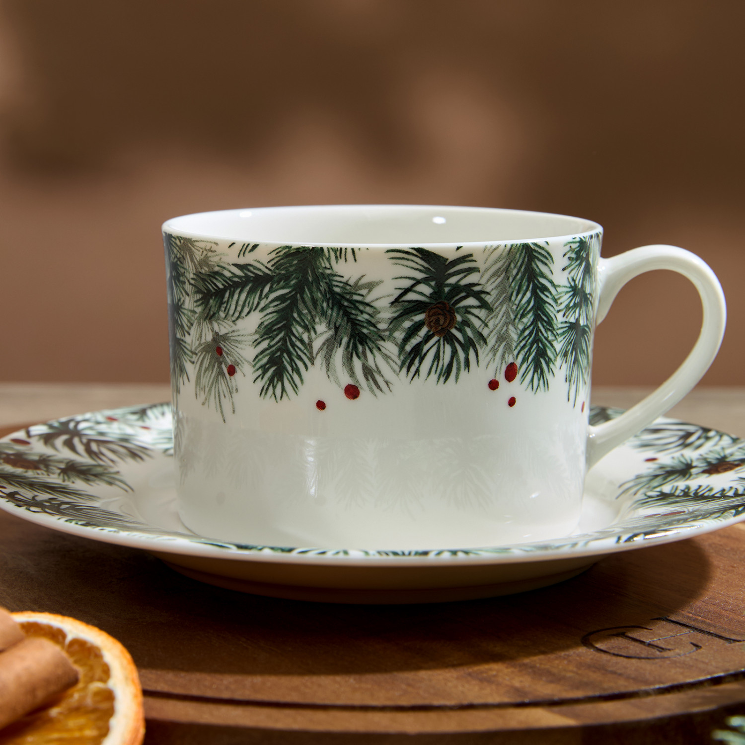 Чайная пара Елка/Christmas tree - фото № 3