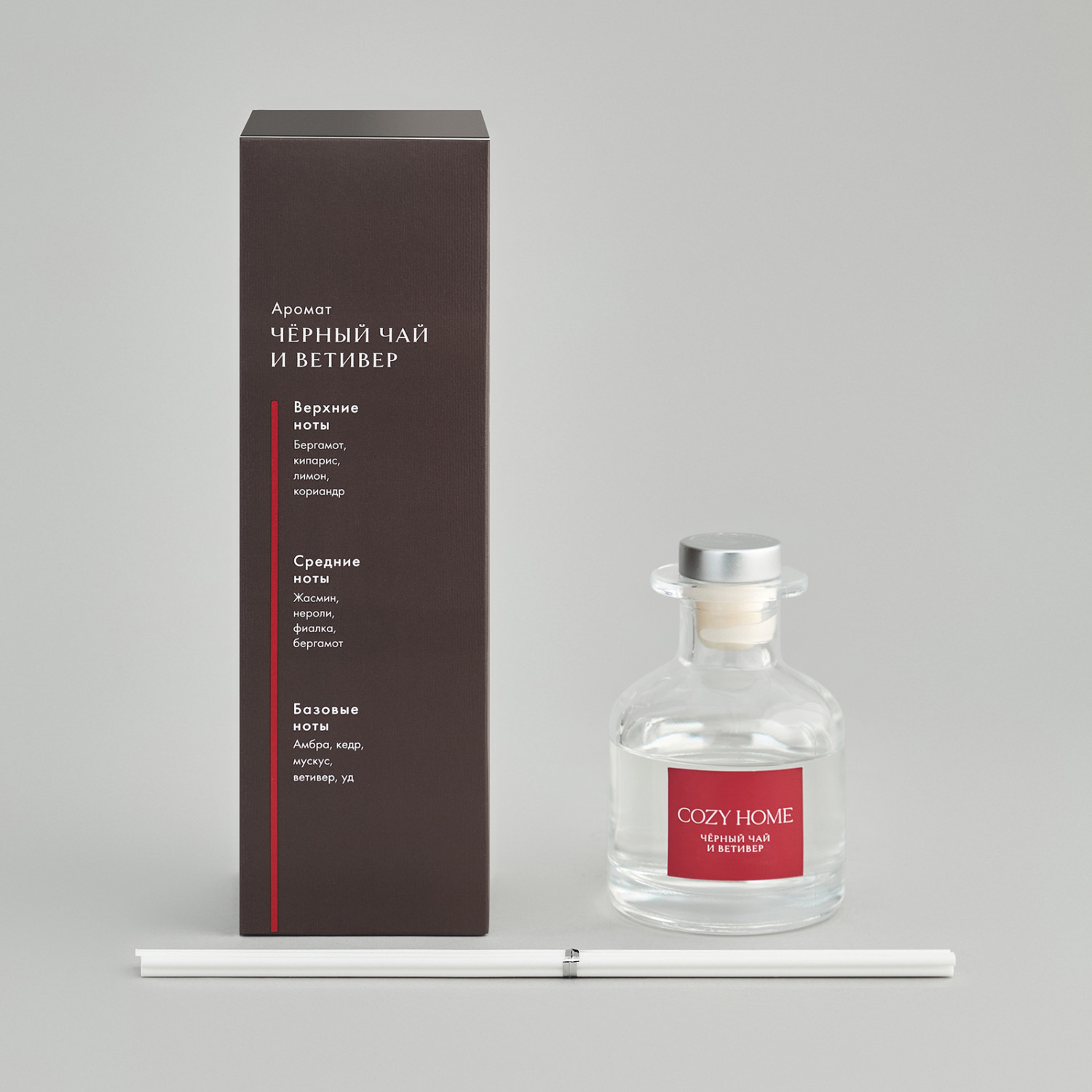 Диффузор Черный чай и Ветивер/Black tea & Vetiver II 50 мл - фото № 2