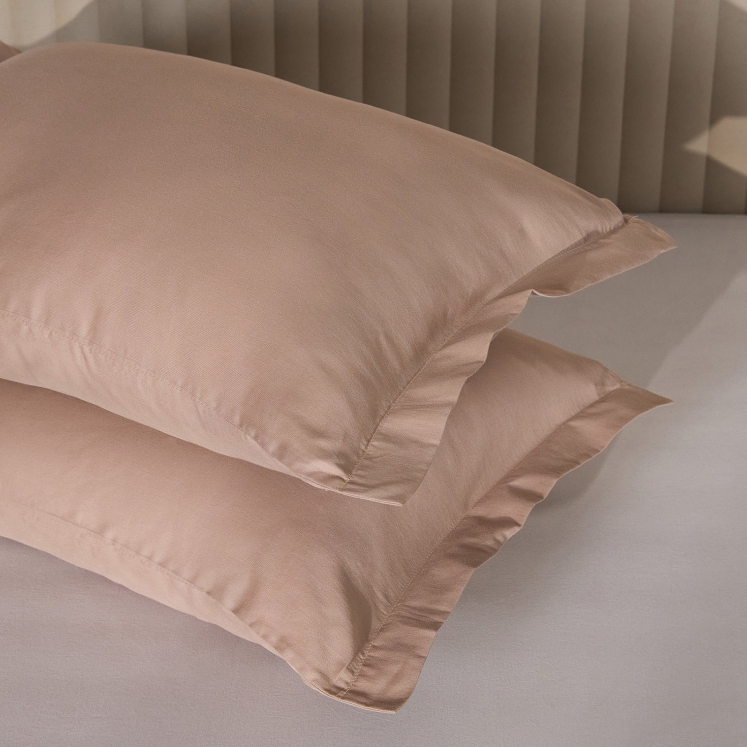 Комплект наволочек Миндаль/Almond с ушками - фото № 2