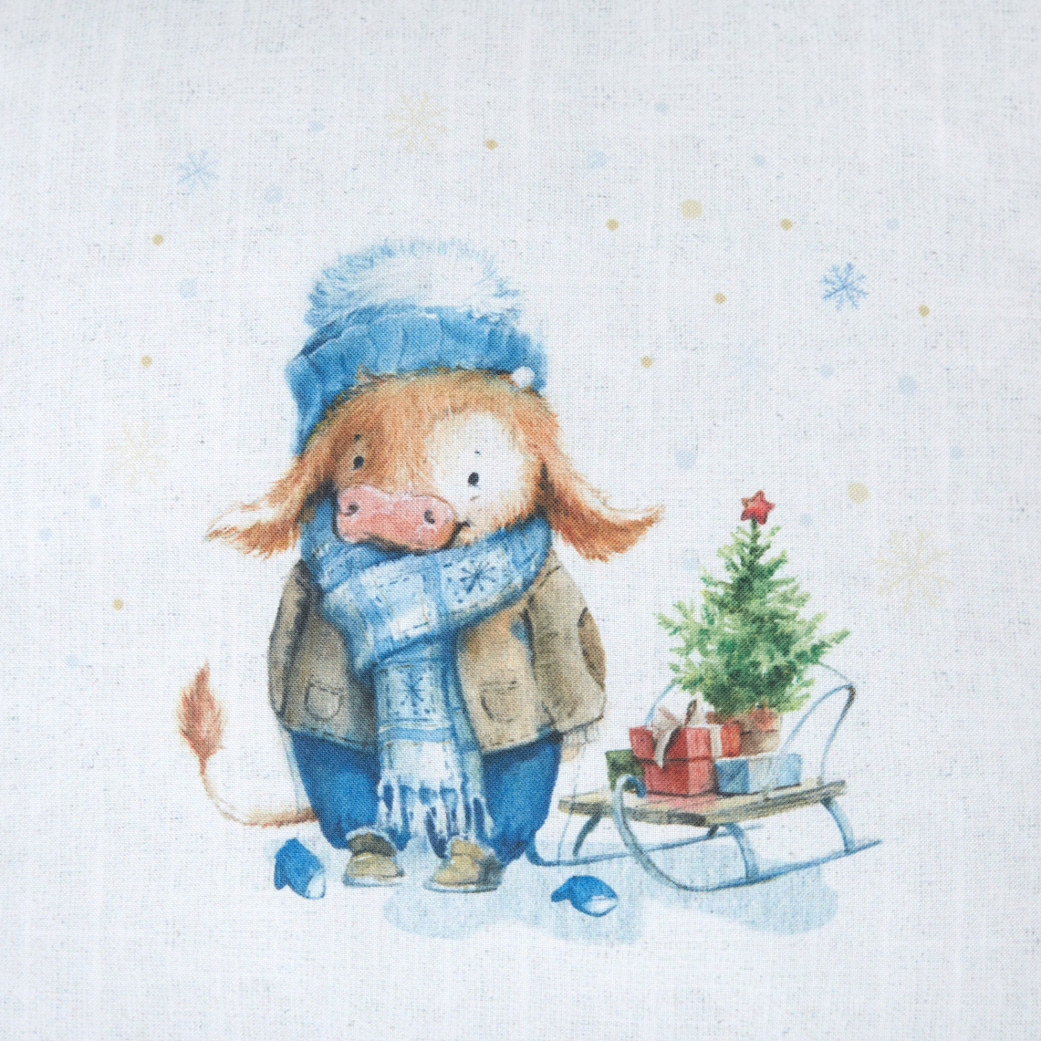 Подушка декоративная Toro de invierno - фото № 4